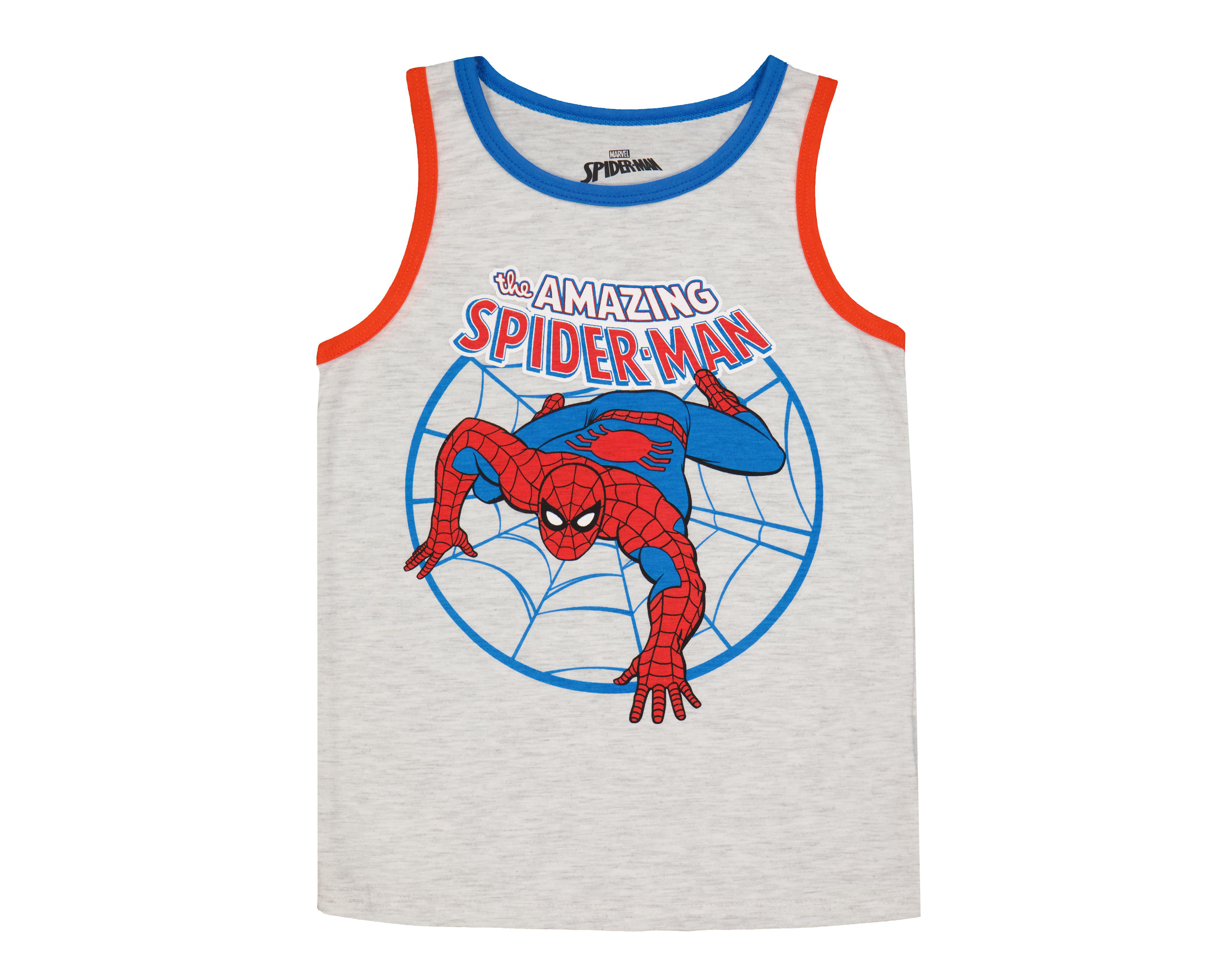 Camiseta Marvel Spider-Man sin Mangas para Niño