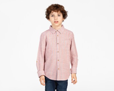 Foto 1 | Camisa Refill Manga Larga a Rayas para Niño