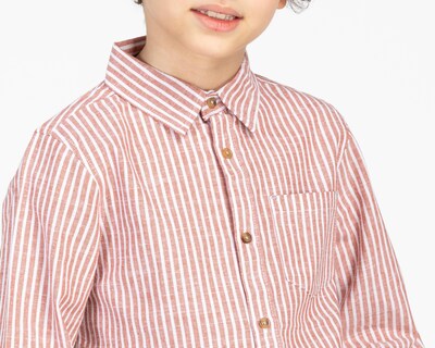 Foto 4 | Camisa Refill Manga Larga a Rayas para Niño