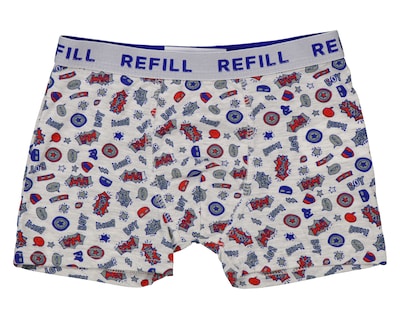 Foto 4 | Playera Interior y Bóxer Refill para Niño 2 Piezas