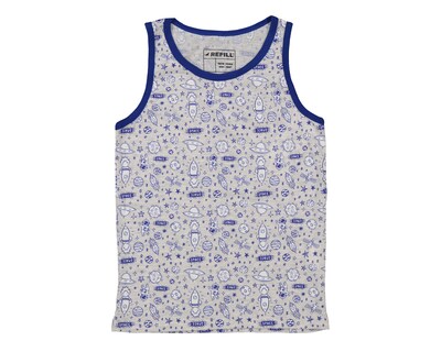 Foto 3 | Playera Interior y Bóxer Refill para Niño 2 Piezas