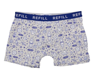 Foto 4 | Playera Interior y Bóxer Refill para Niño 2 Piezas