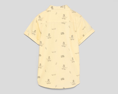 Foto 2 | Camisa Refill Manga Corta Estampada para Niño