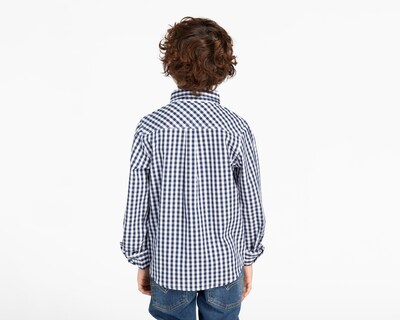 Foto 2 | Camisa Refill Manga Larga a Cuadros para Niño