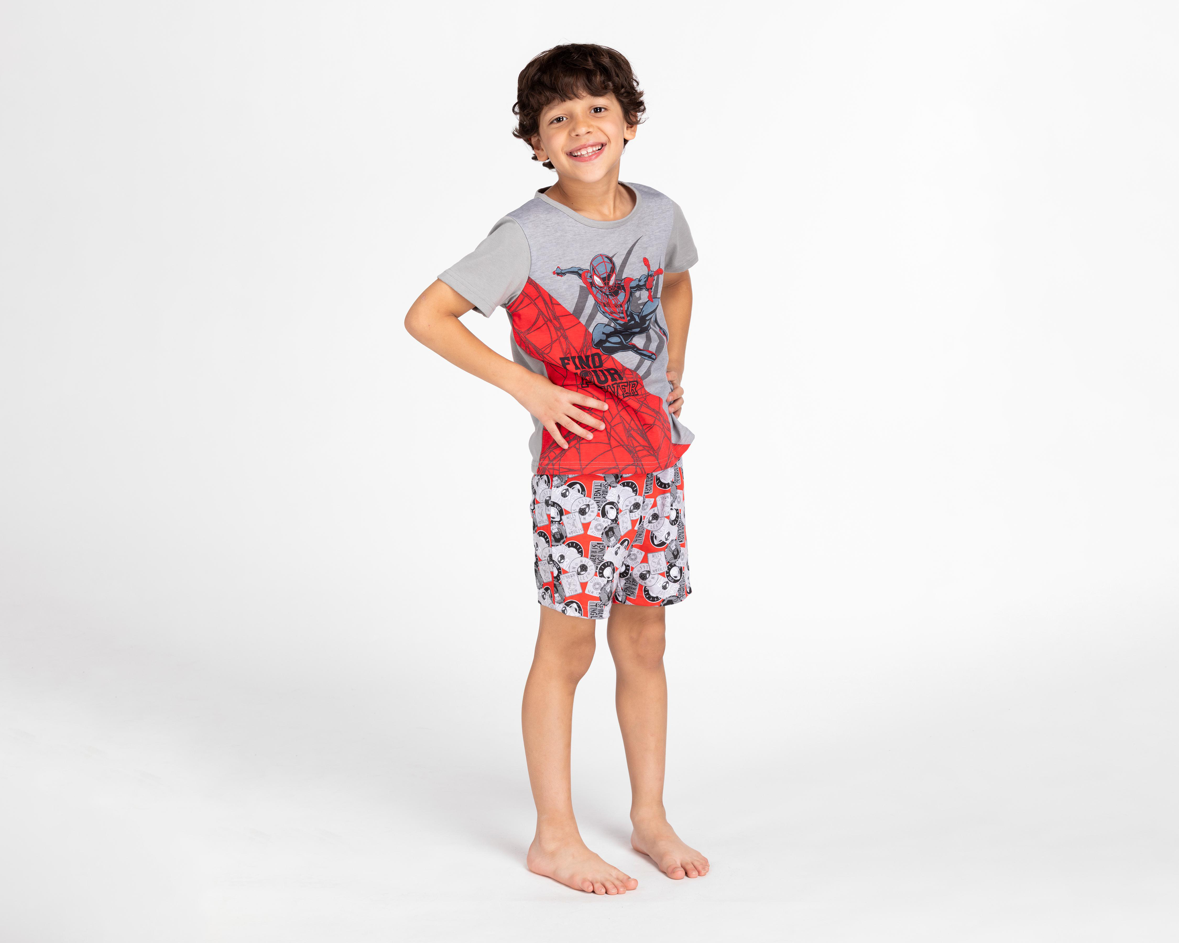 Foto 3 pulgar | Pijama para Niño Spider-Man Marvel