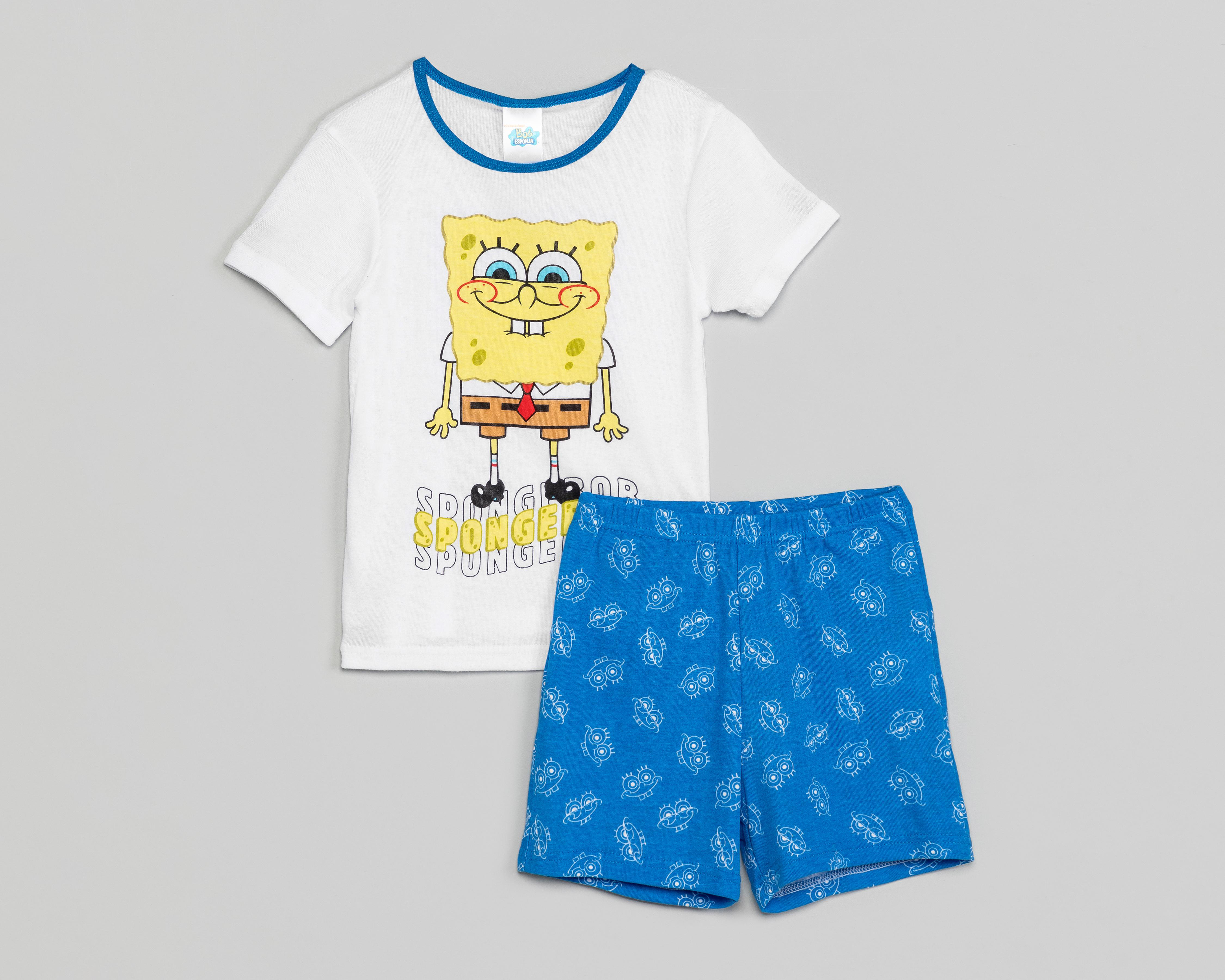 Foto 2 pulgar | Pijama para Niño Bob Esponja