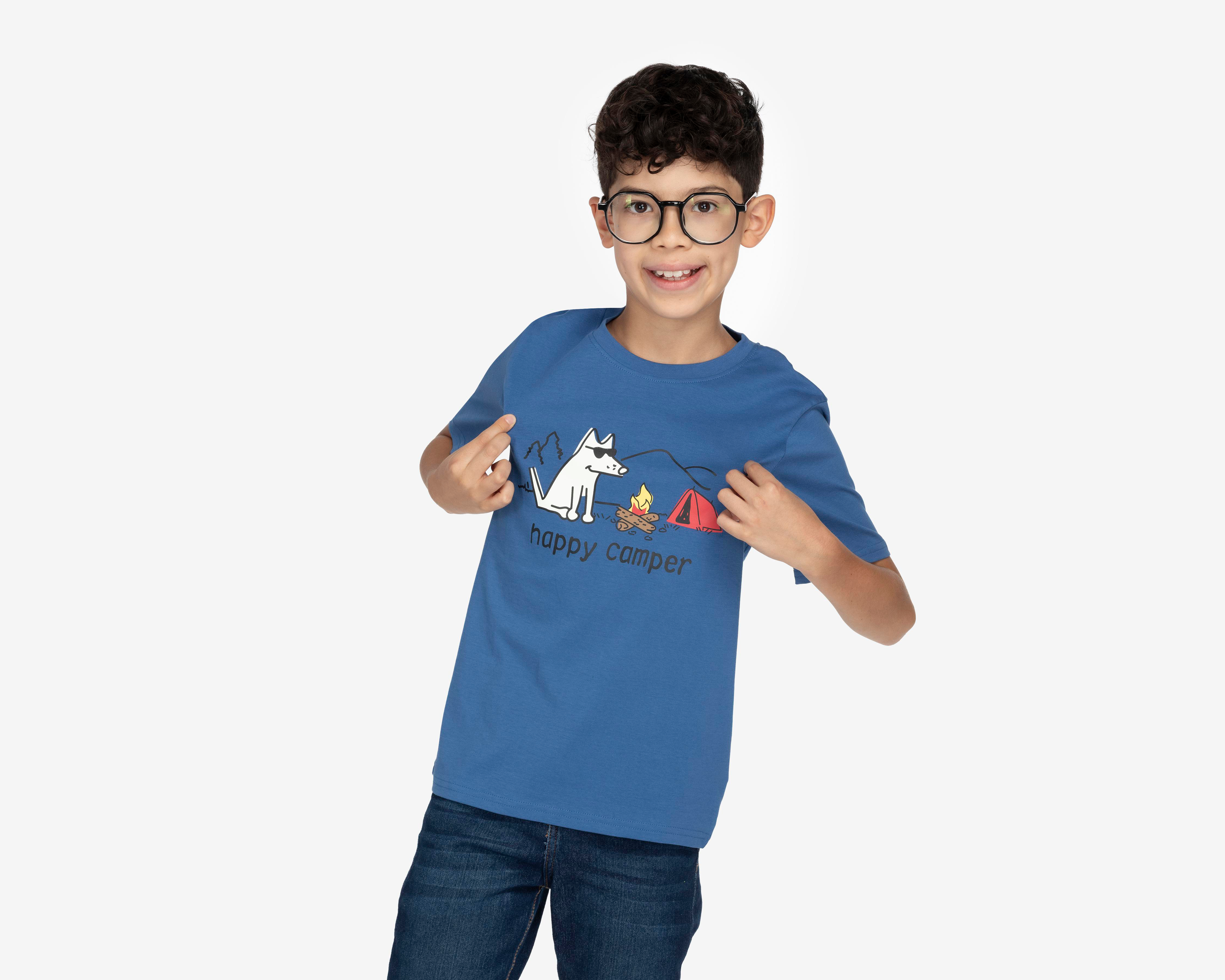 Foto 2 pulgar | Playera Refill Manga Corta para Niño