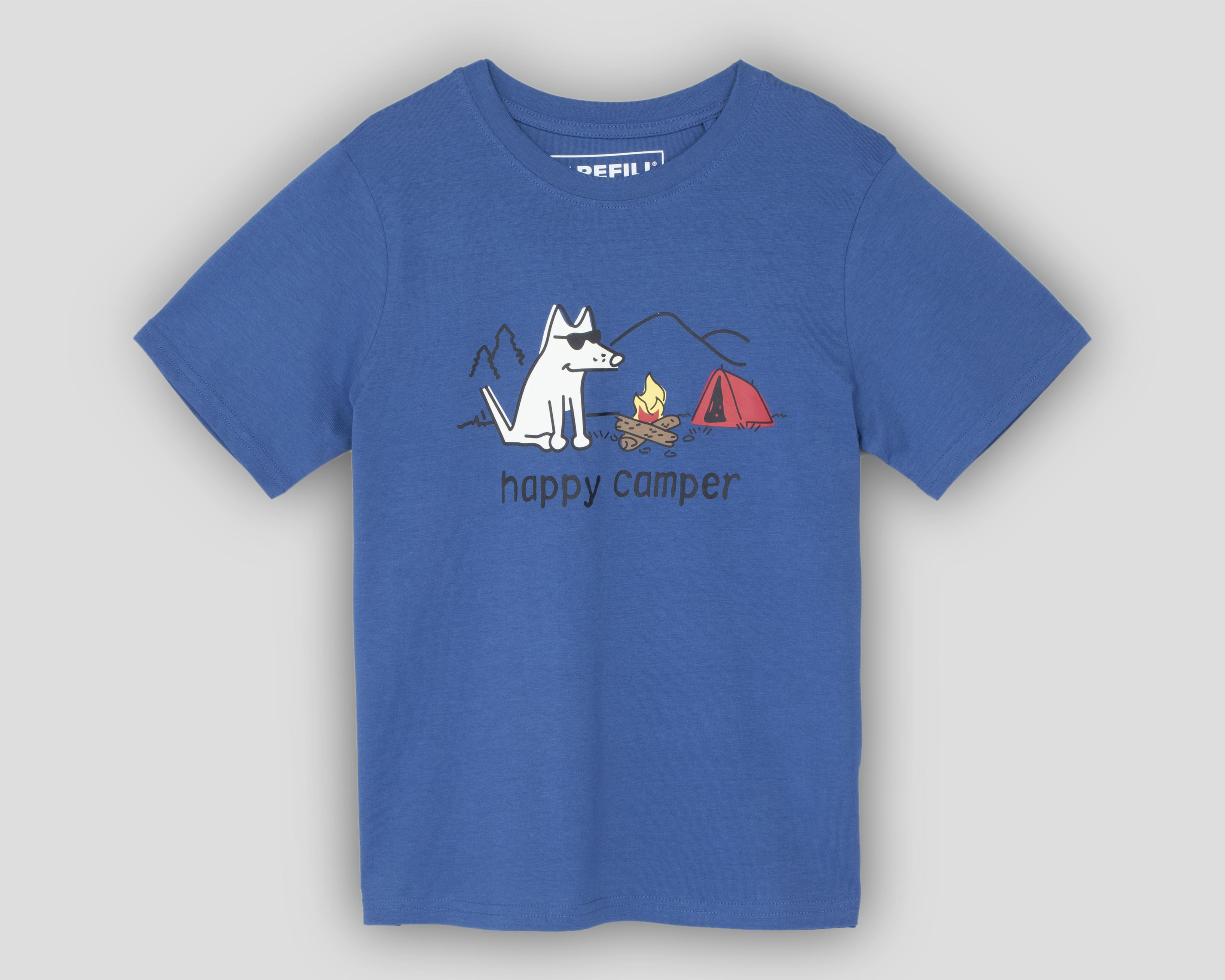 Playera Refill Manga Corta para Niño
