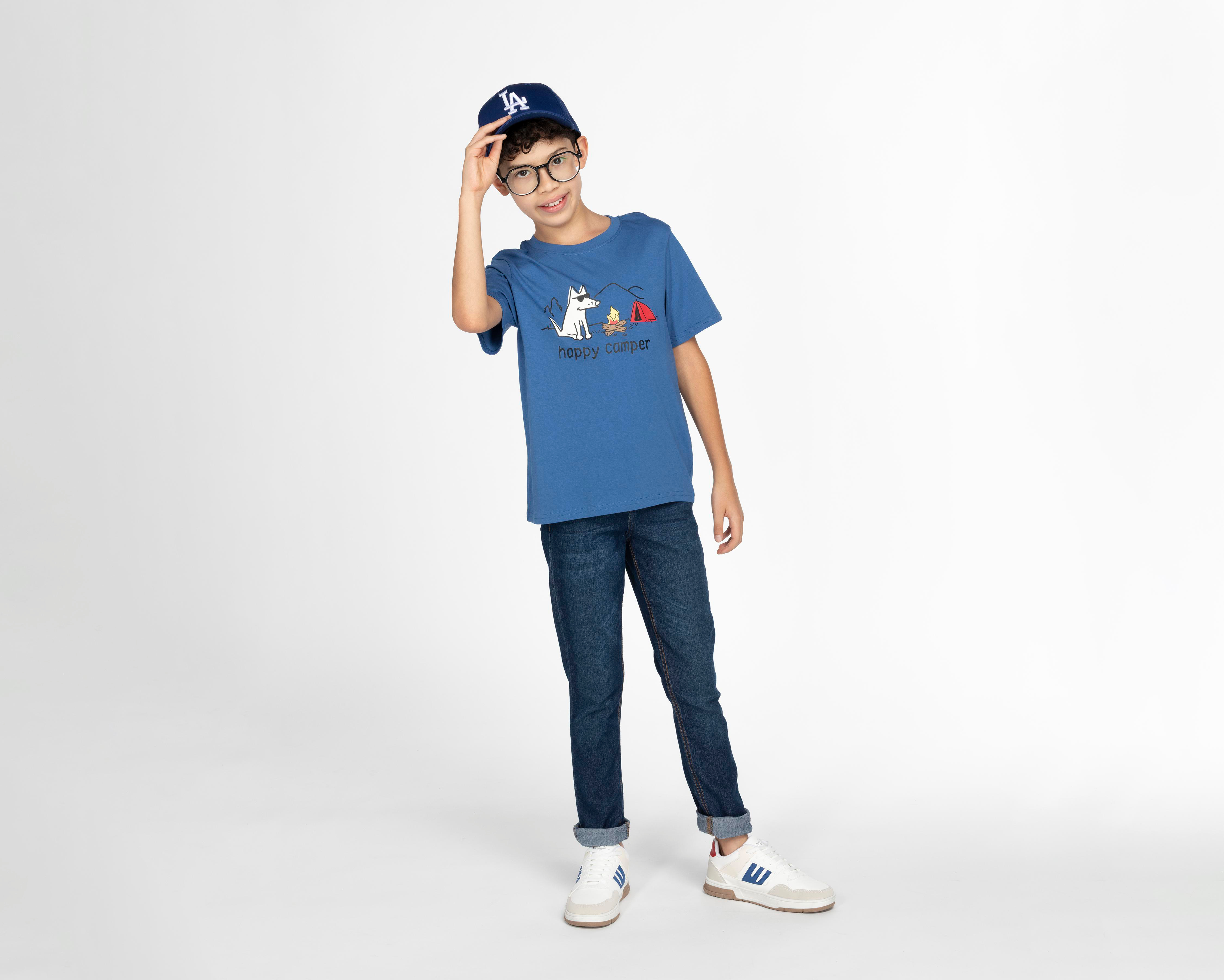 Foto 2 | Playera Refill Manga Corta para Niño