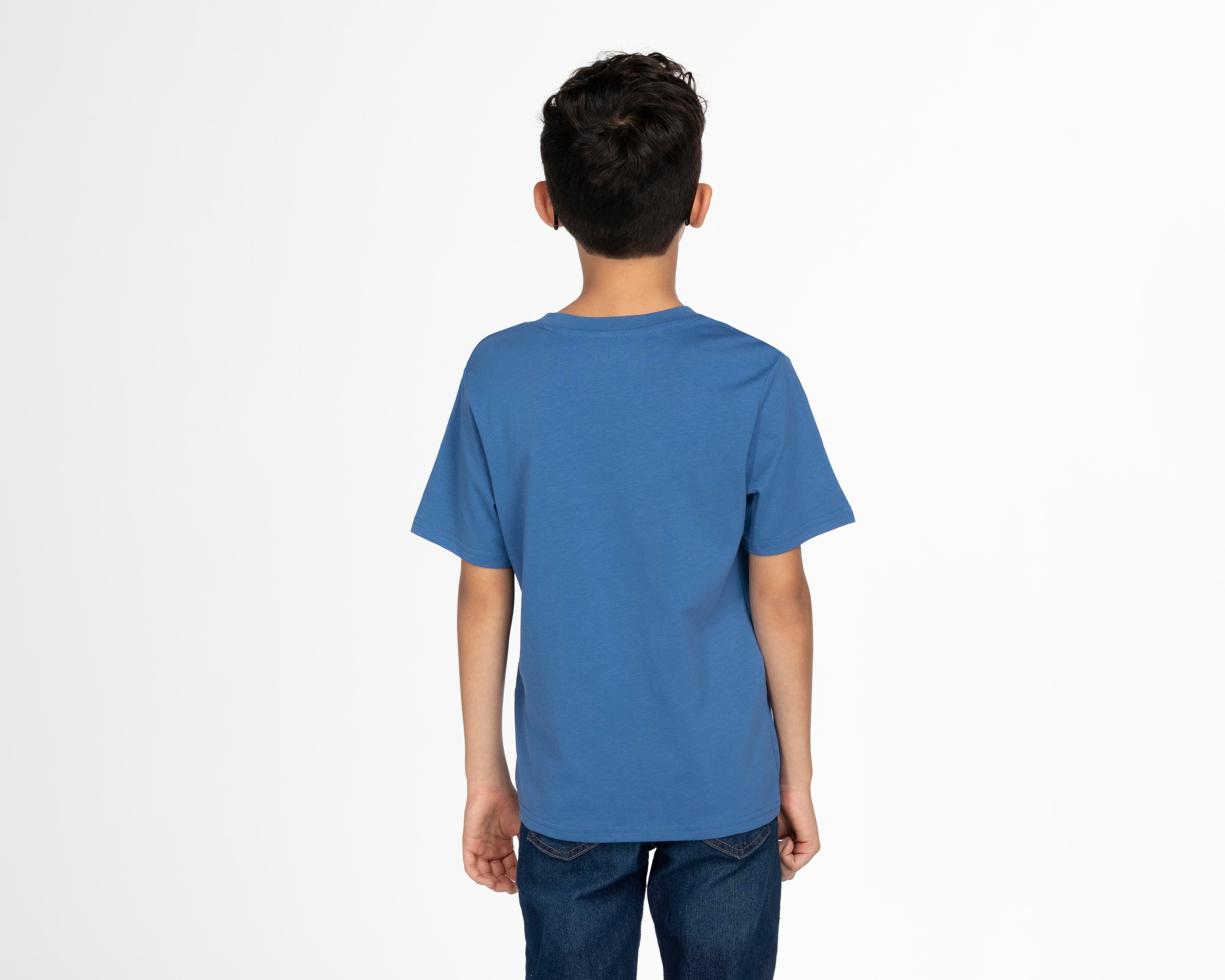 Foto 4 pulgar | Playera Refill Manga Corta para Niño