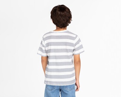 Foto 3 | Playera Refill Manga Cora a Rayas para Niño