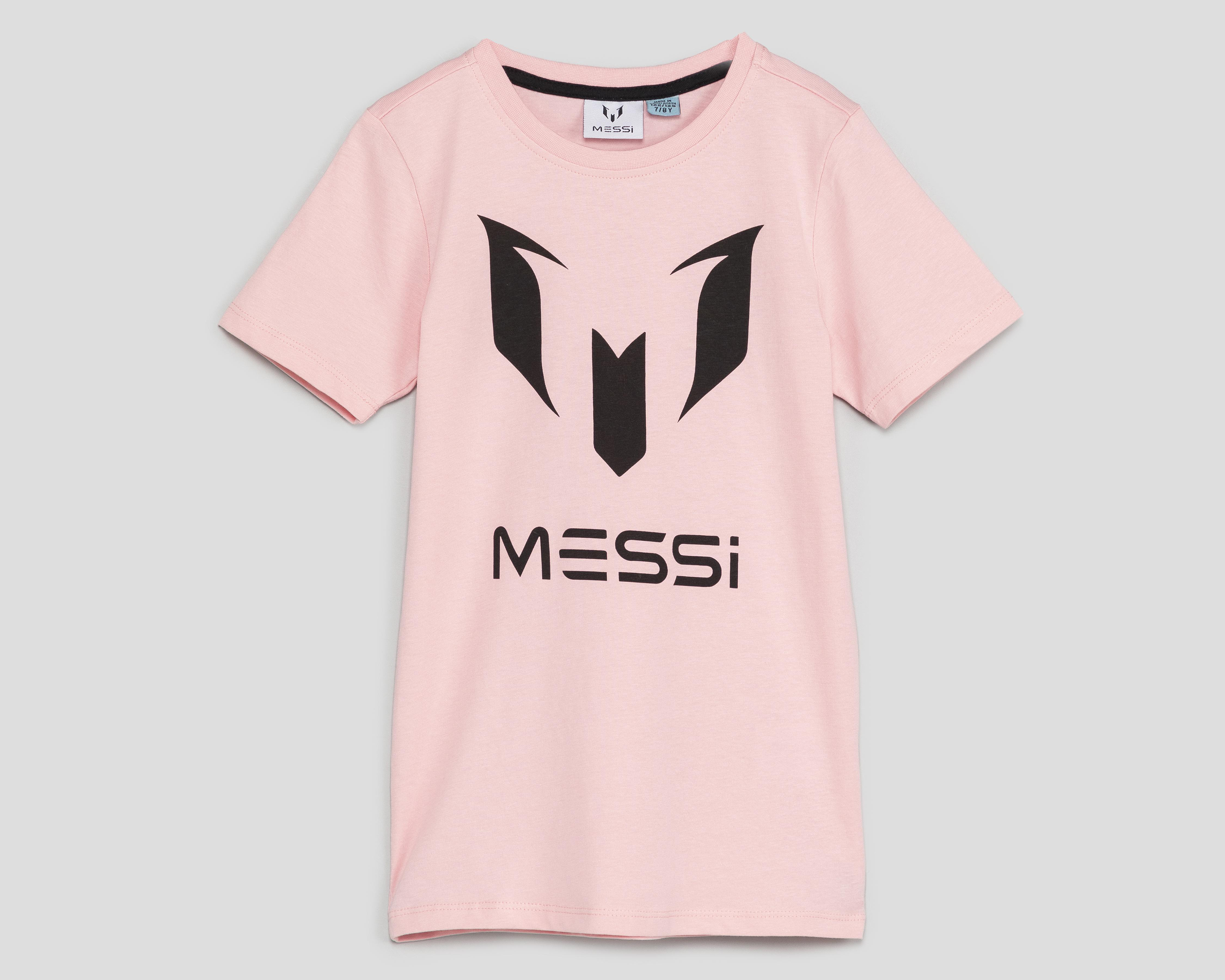 Playera Messi Manga Corta para Niño