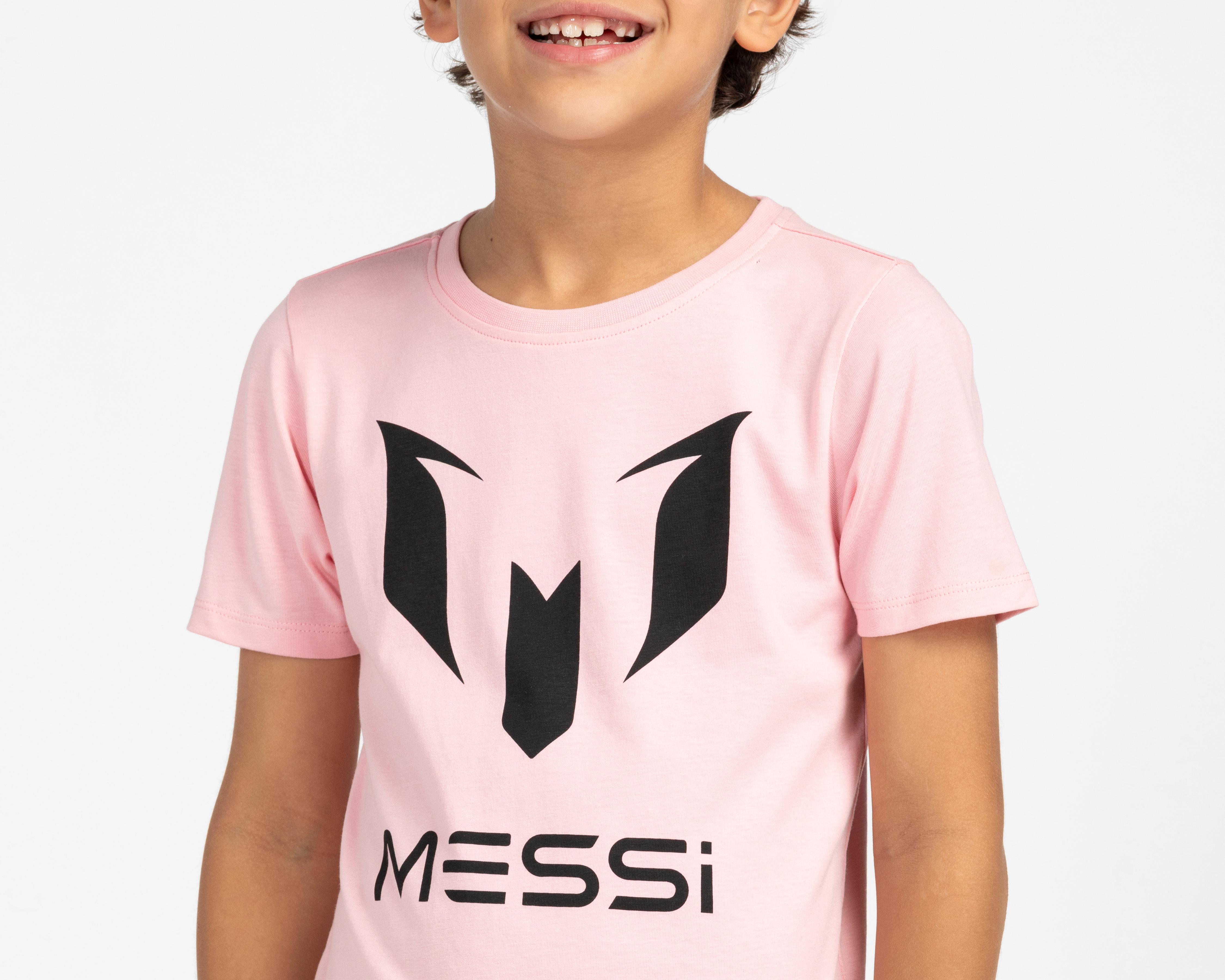 Foto 4 | Playera Messi Manga Corta para Niño