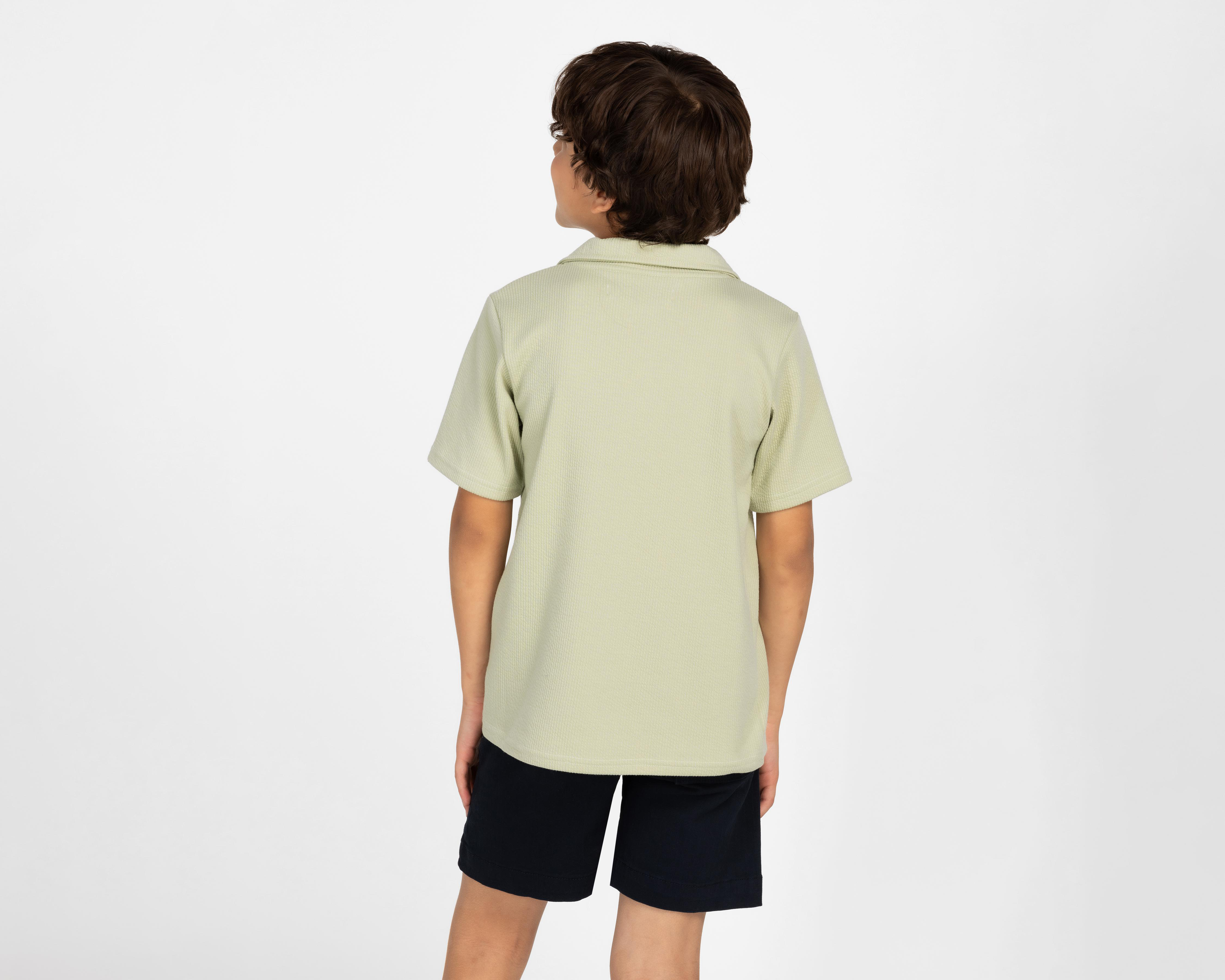 Foto 4 pulgar | Playera Polo Refill para Niño