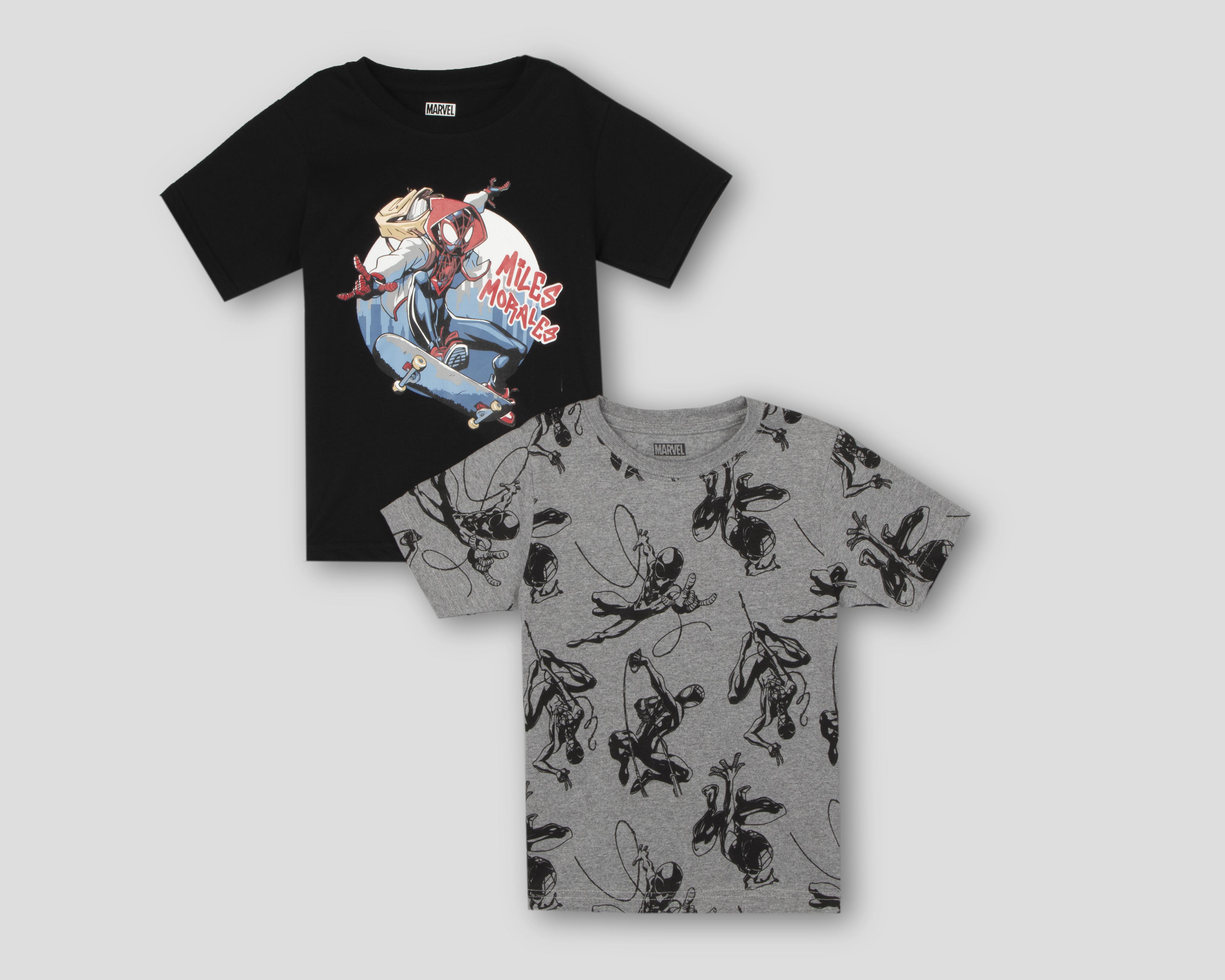 Foto 1 | Playera Marvel para Niño 2 Piezas