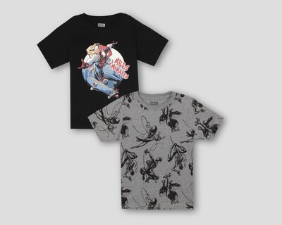 Foto 1 | Playera Marvel para Niño 2 Piezas