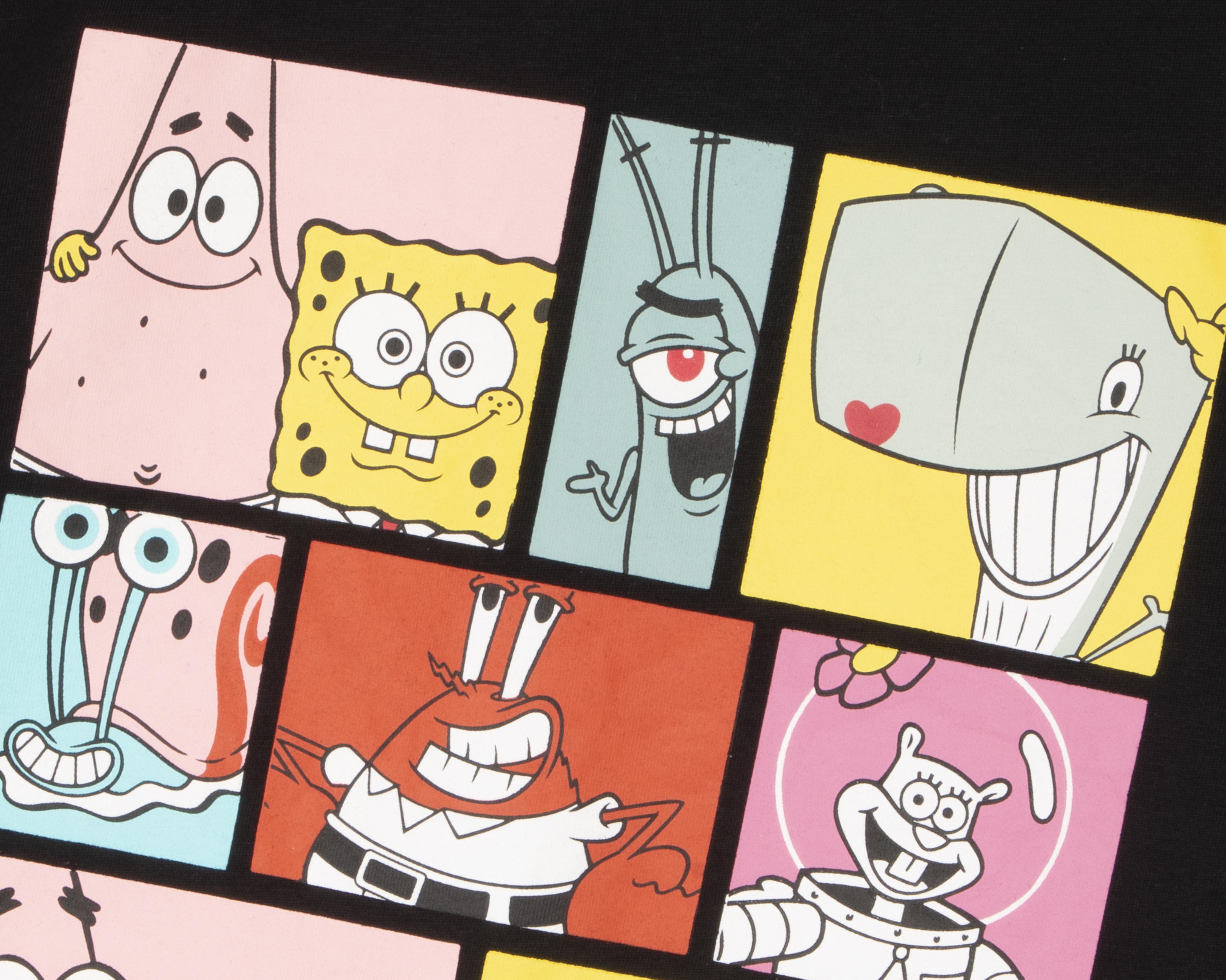 Foto 4 pulgar | Playera Bob Esponja para Niño