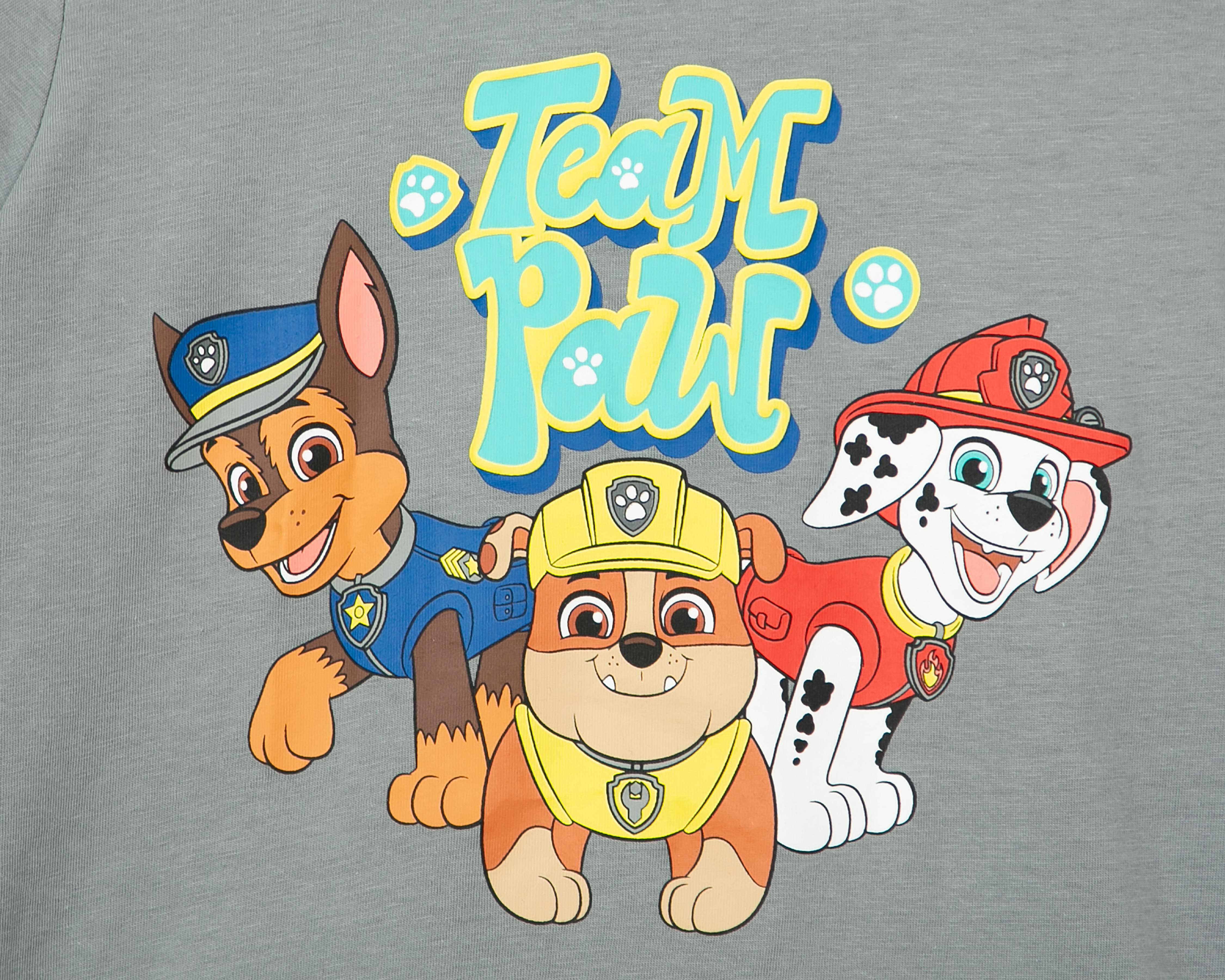 Foto 4 pulgar | Playera Paw Patrol Manga Corta Estampada para Niño