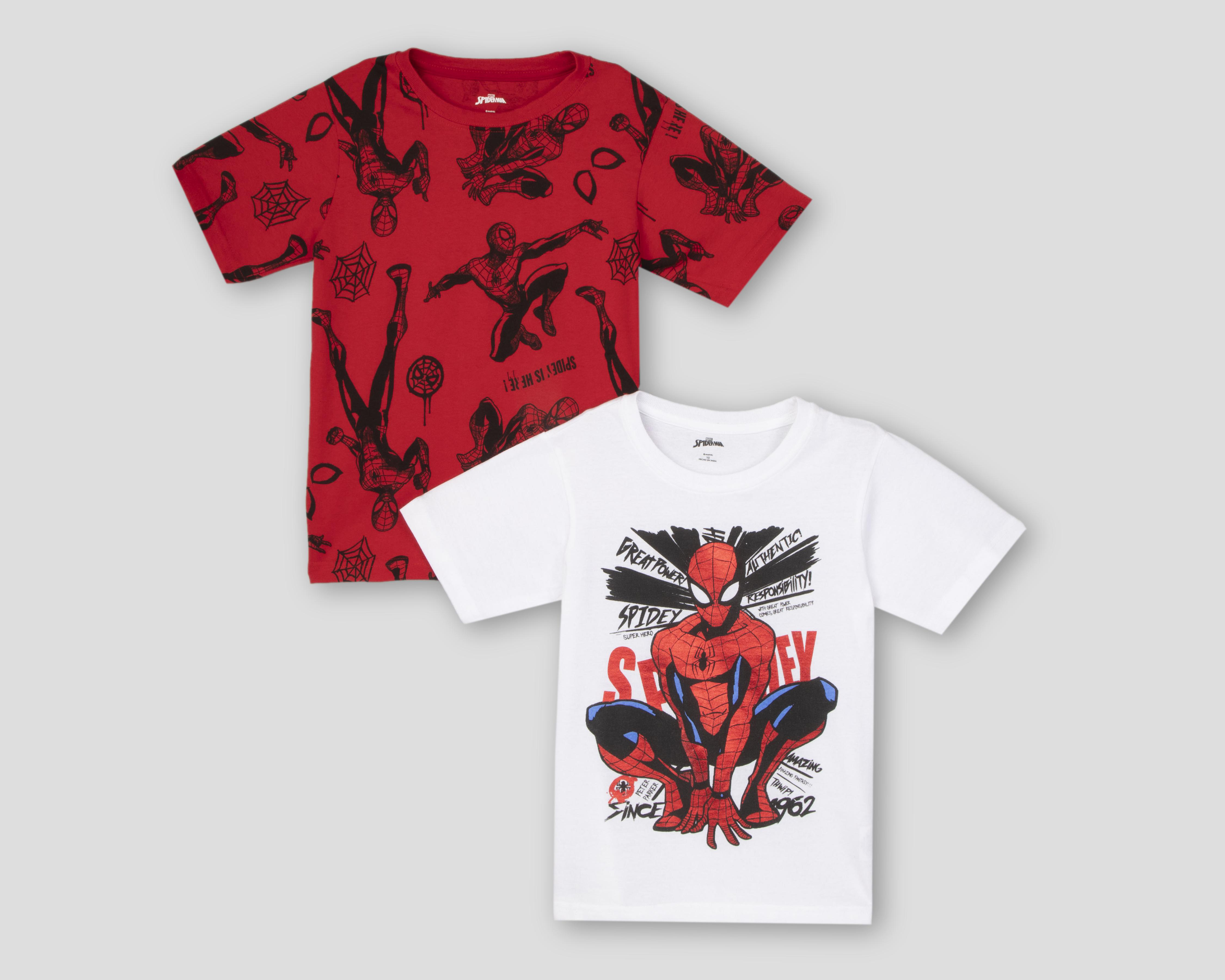 Playera Spider-Man para Niño 2 Piezas