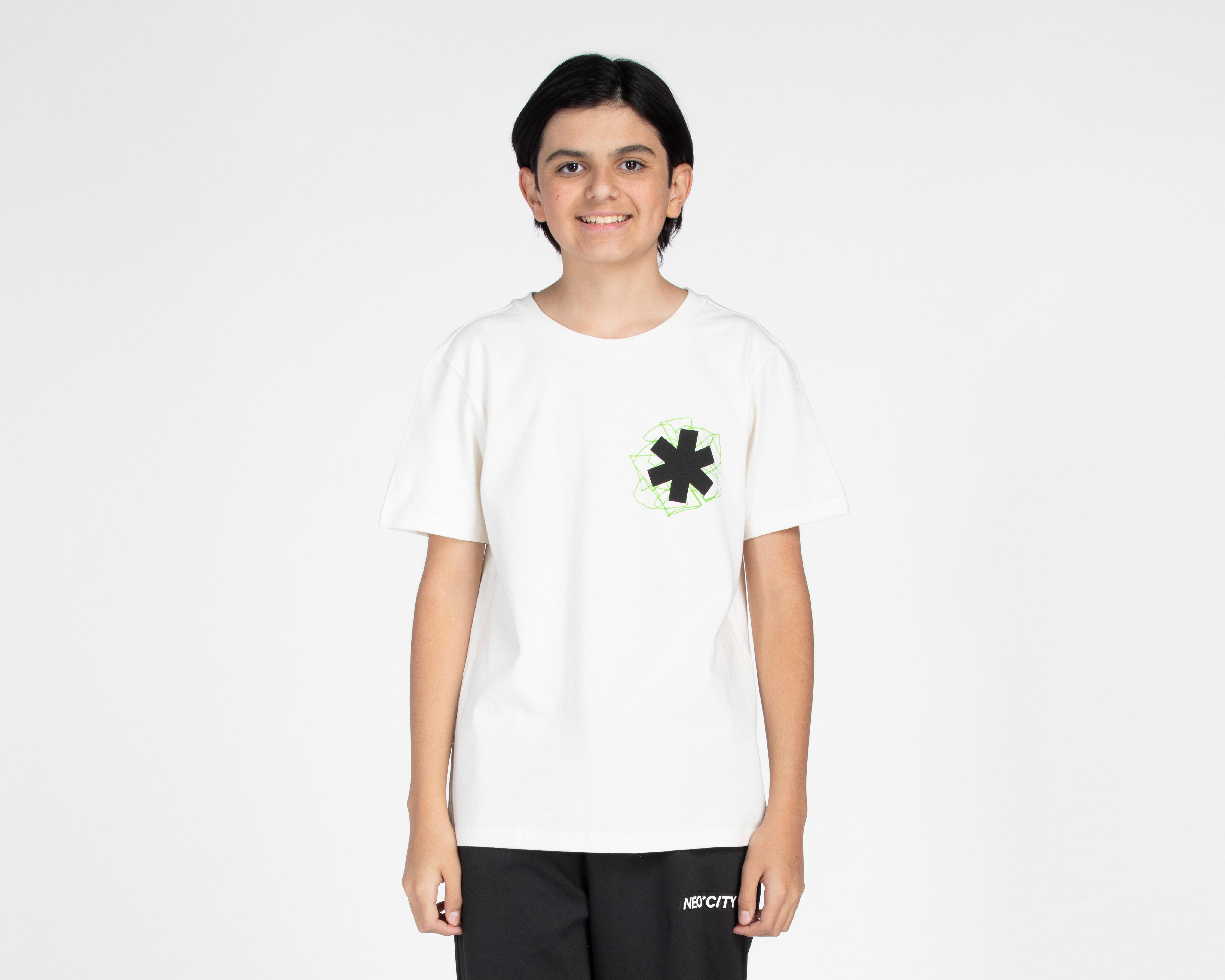 Playera Neo*City Manga Corta Estampada Juvenil $169