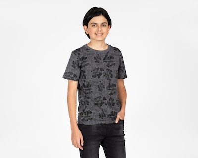 Foto 1 | Playera Neo*City Manga Corta Estampada Juvenil