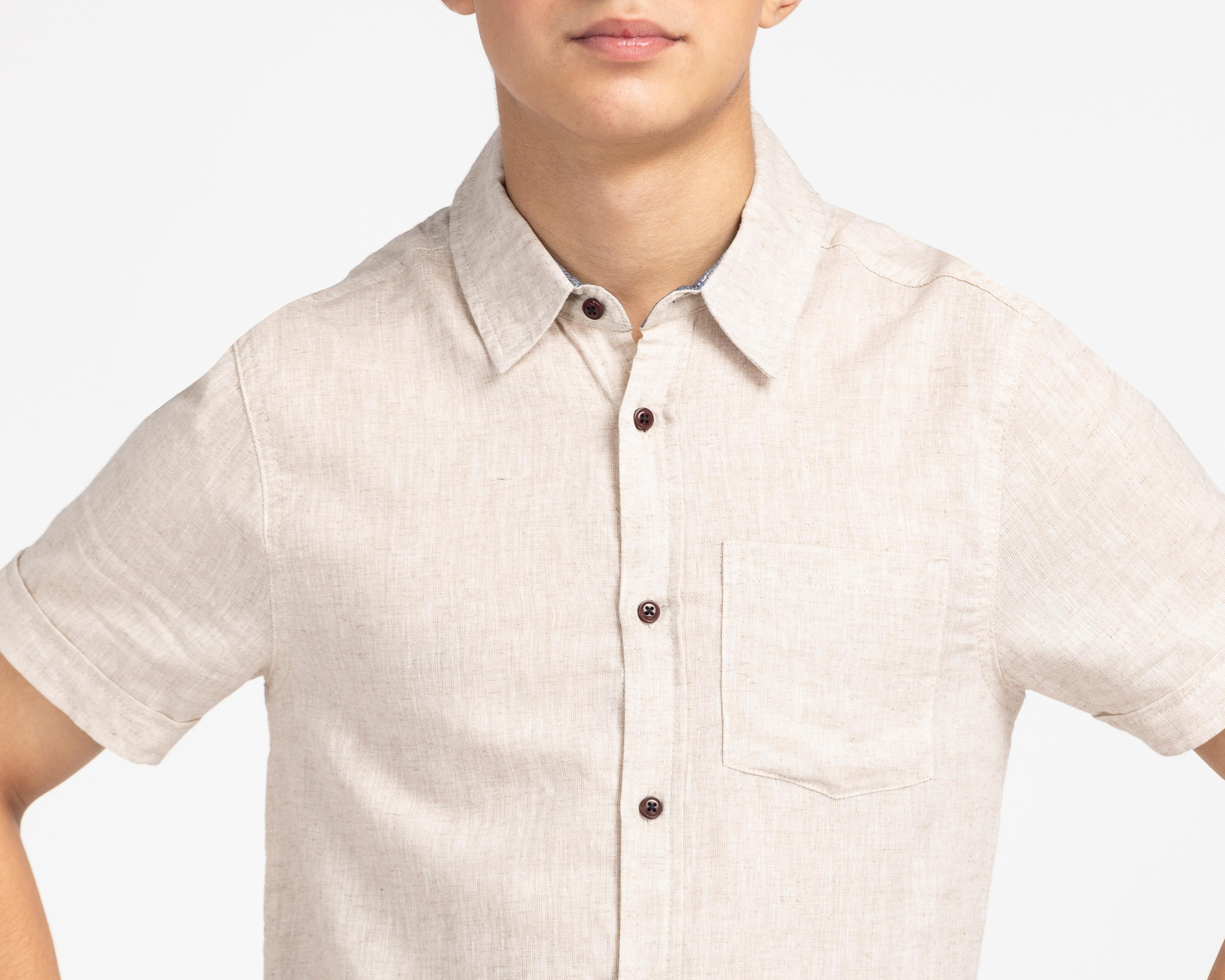 Foto 4 | Camisa Refill Manga Corta para Niño