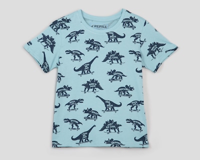Foto 1 | Playera Refill Manga Corta Estampada para Niño