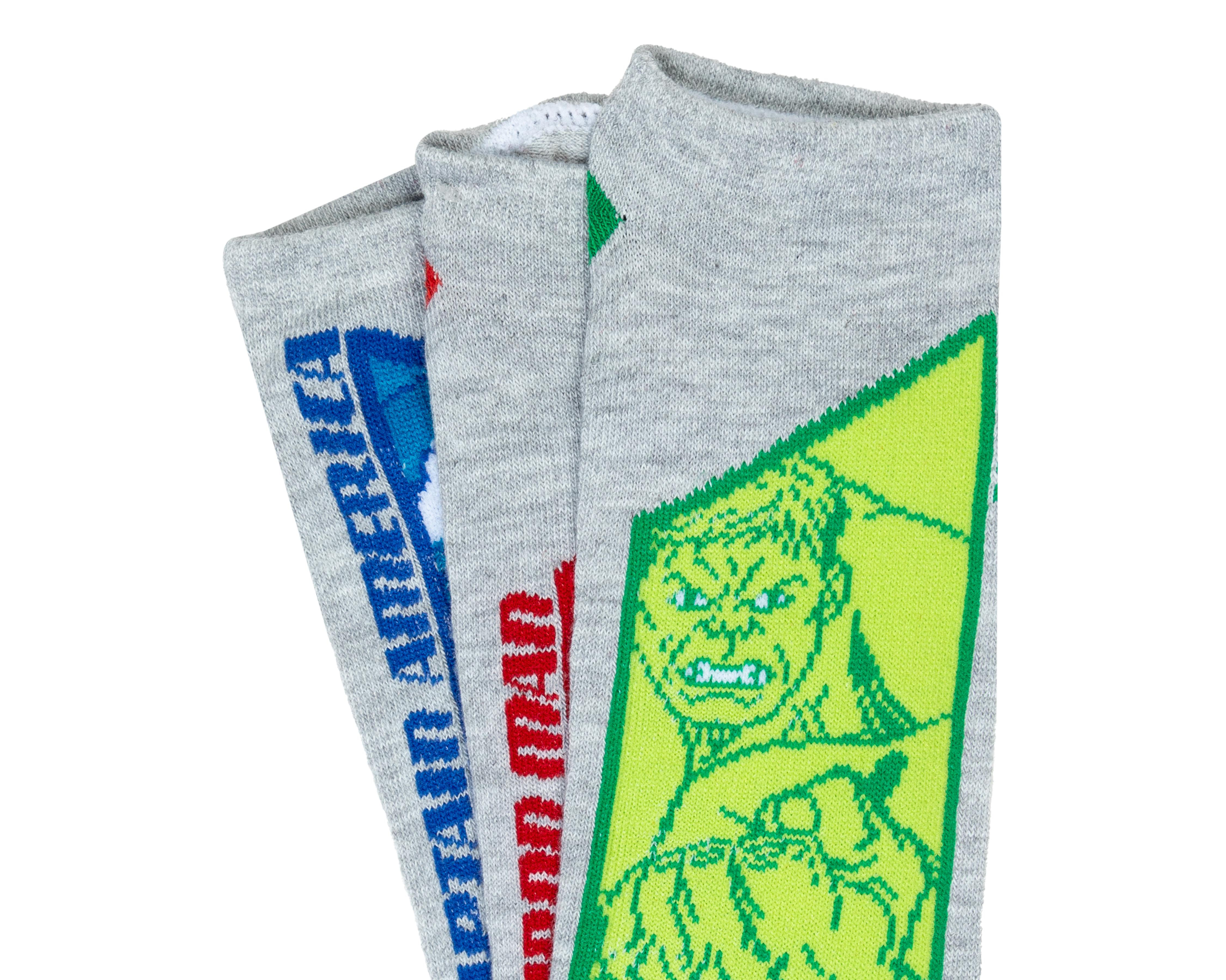 Foto 2 | Calcetas Marvel Avengers para Niño 3 Pares