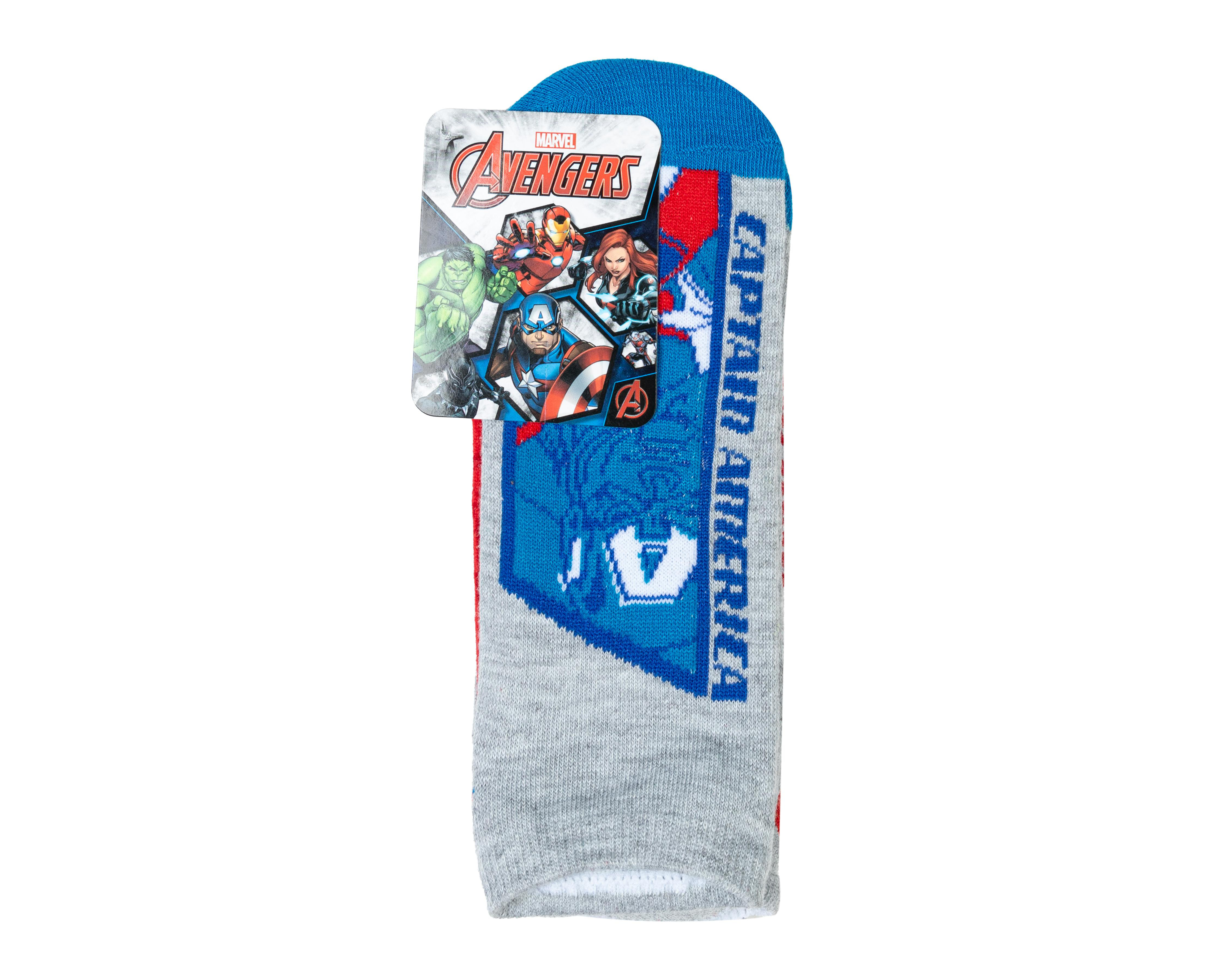 Foto 3 | Calcetas Marvel Avengers para Niño 3 Pares