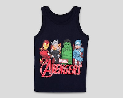 Foto 1 | Playera Marvel Avengers sin Manga para Niño