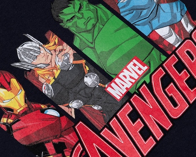 Foto 3 | Playera Marvel Avengers sin Manga para Niño