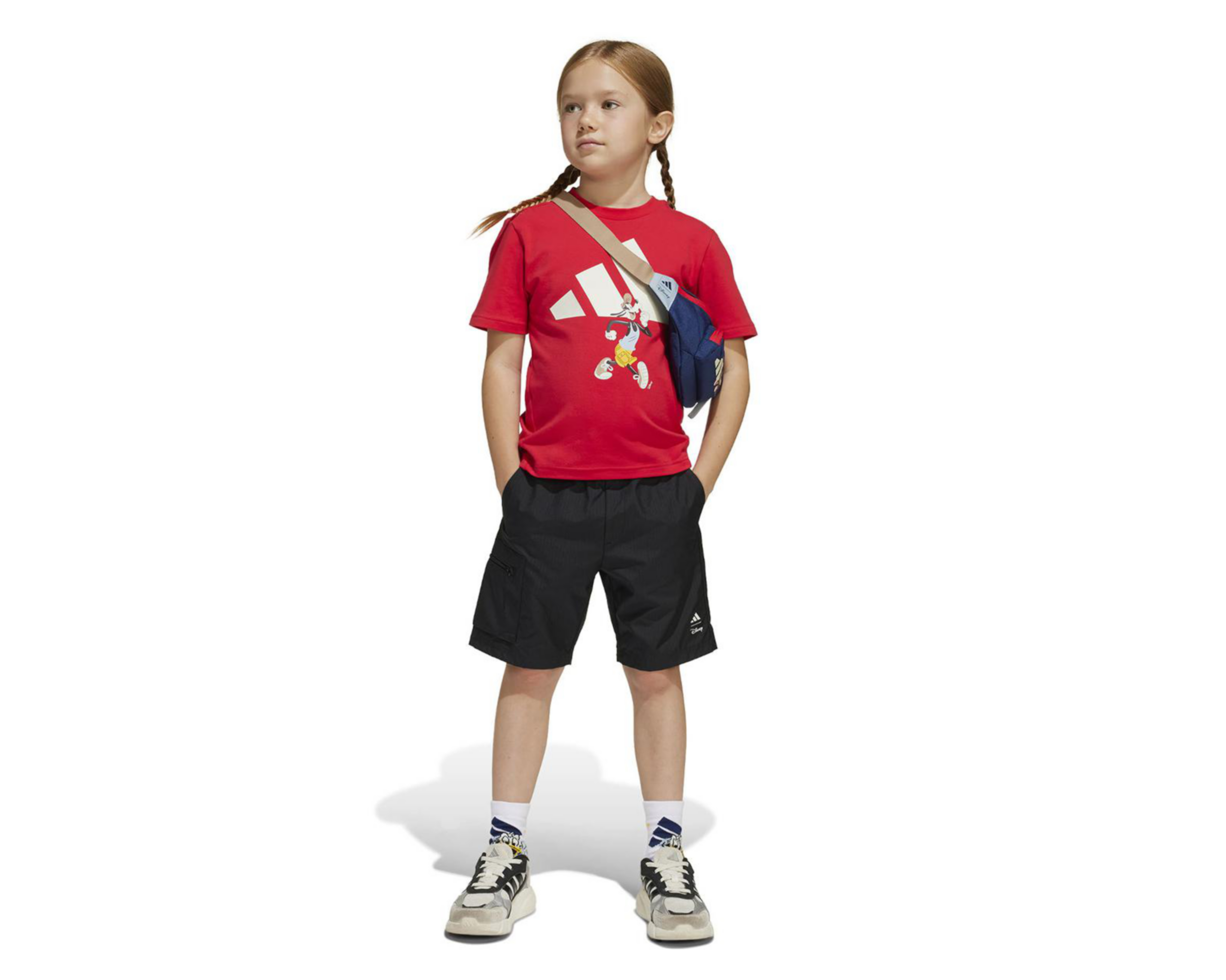 Foto 6 pulgar | Playera y Short Adidas Disney Deportivo para Niña