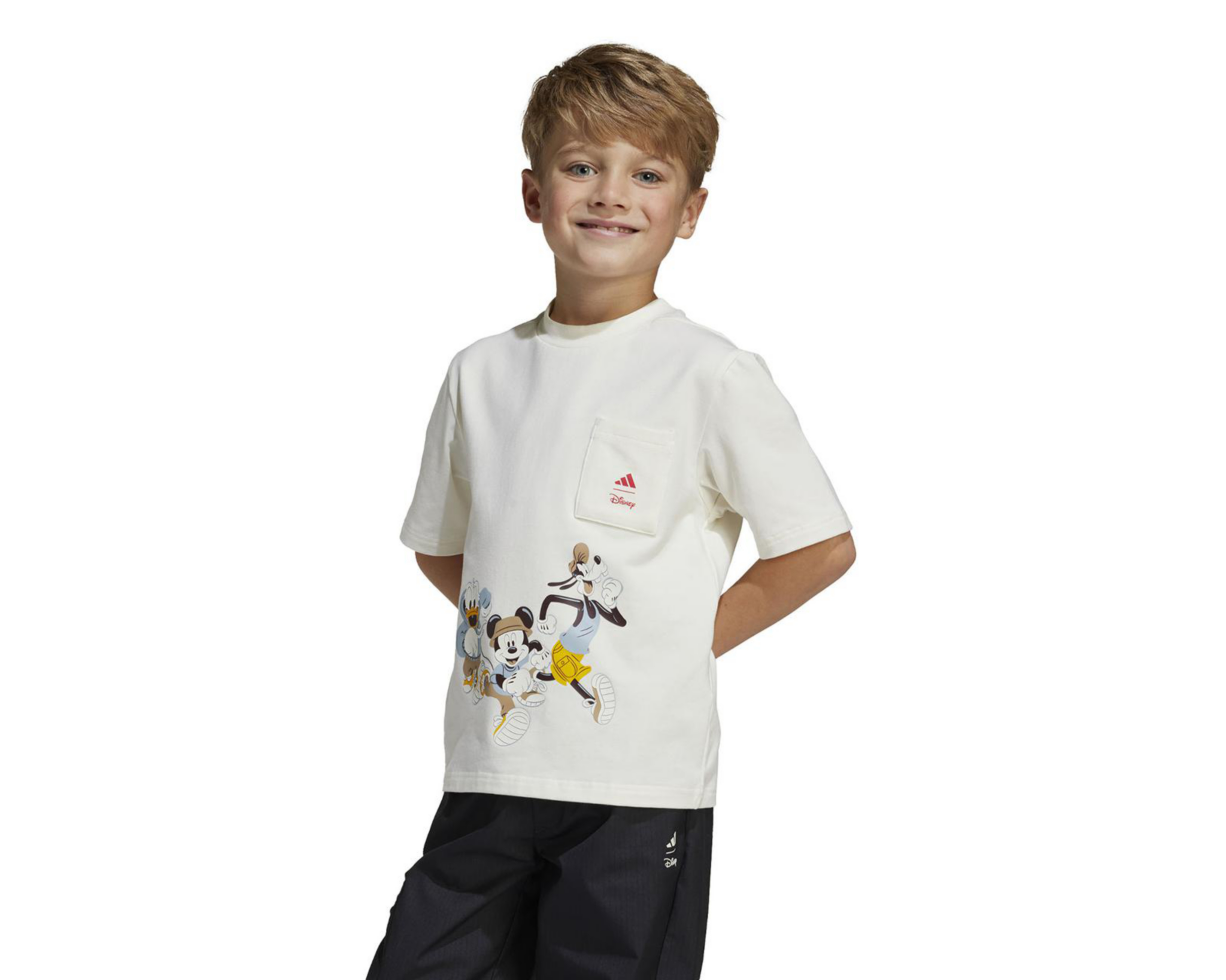 Foto 3 pulgar | Playera Adidas Disney Mickey Mouse Deportiva para Niño