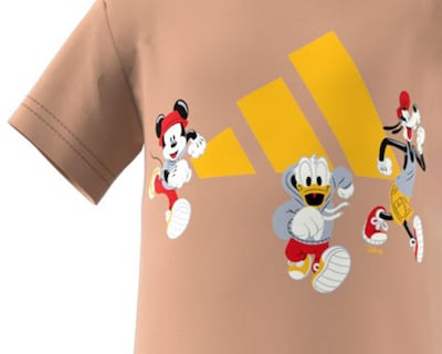 Foto 3 | Playera Deportiva Adidas Disney Mickey Mouse para Niño