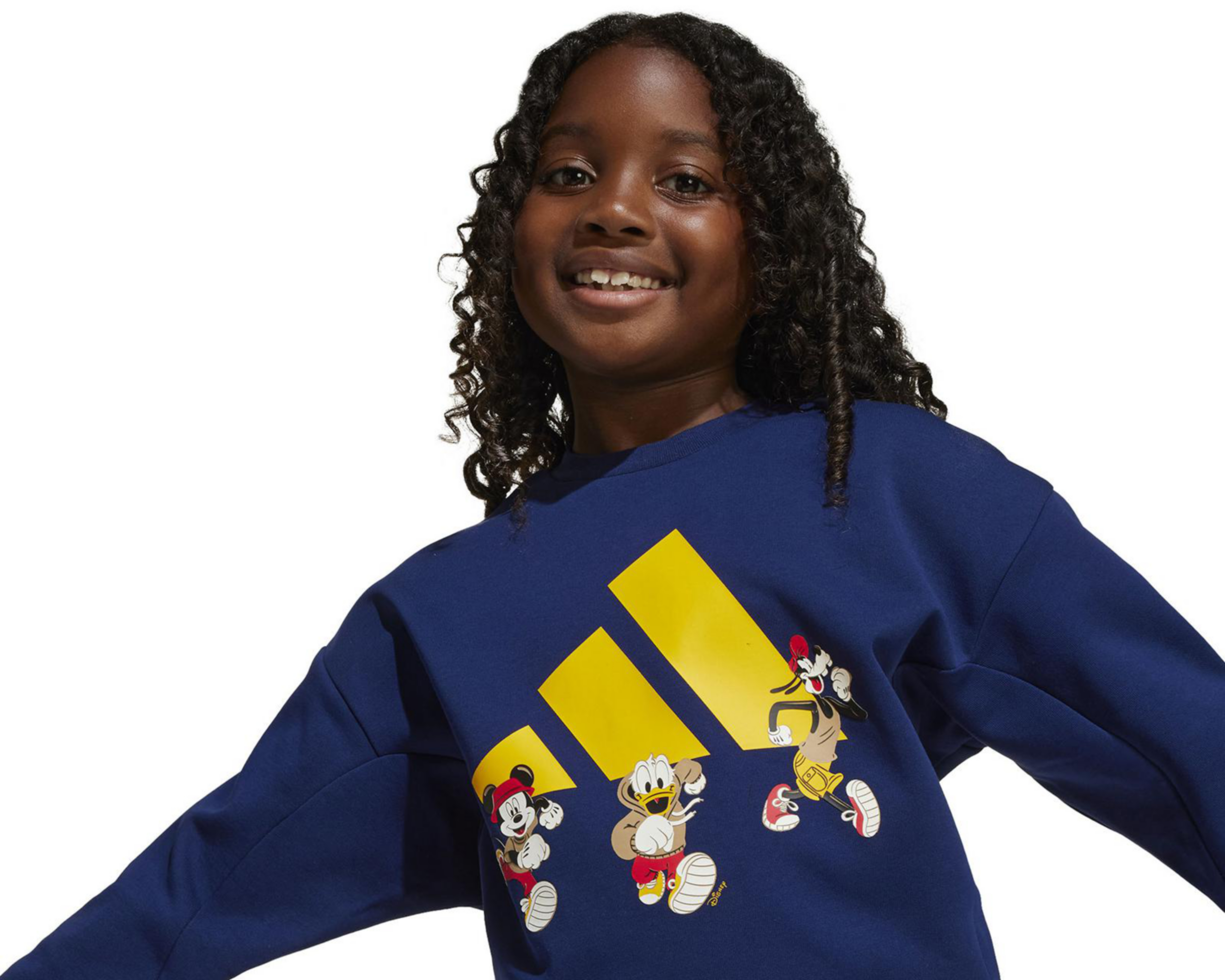 Foto 6 pulgar | Sudadera Adidas Disney Mickey Mouse Deportiva para Niña