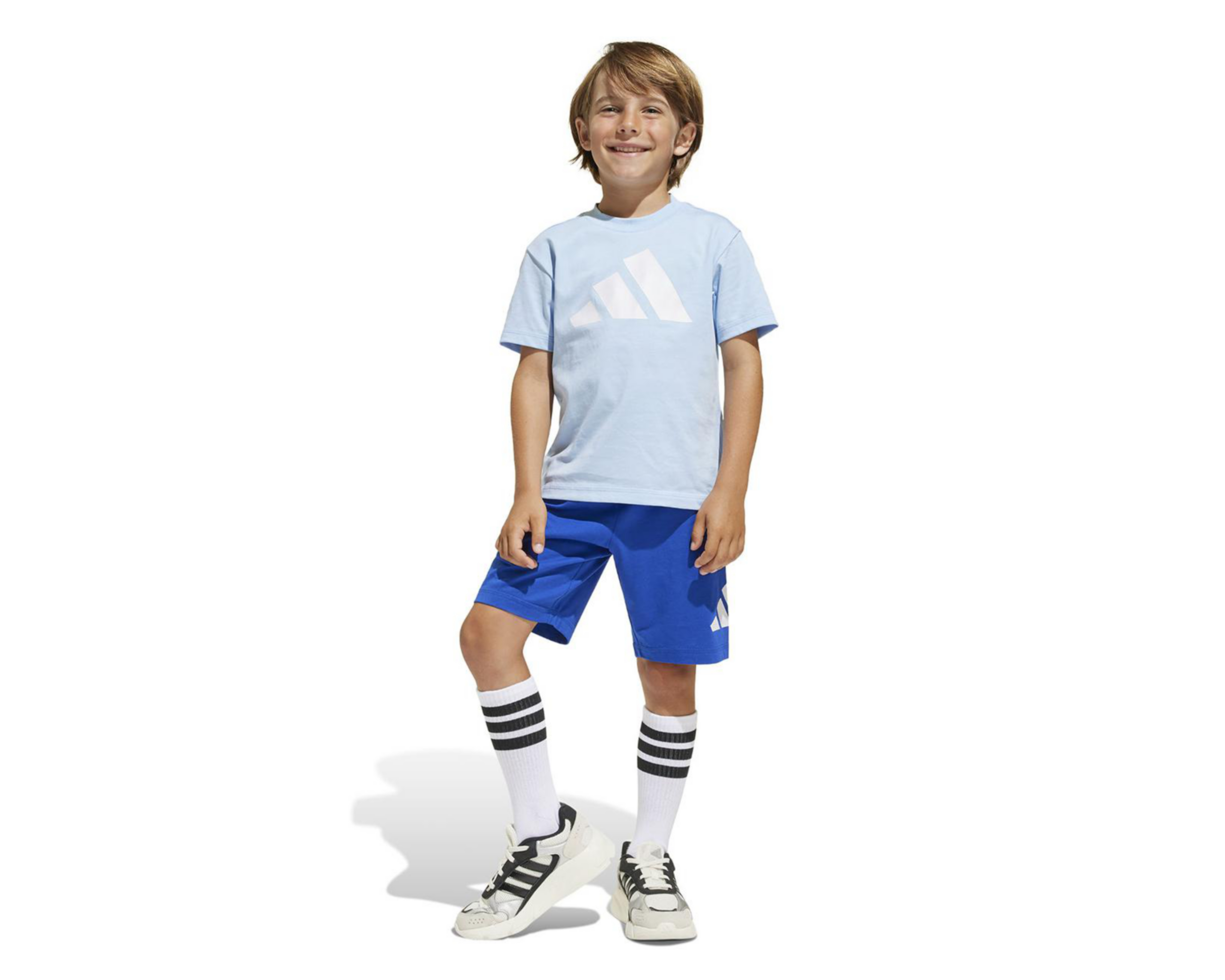 Foto 4 pulgar | Playera y Short Adidas Deportivo para Niño