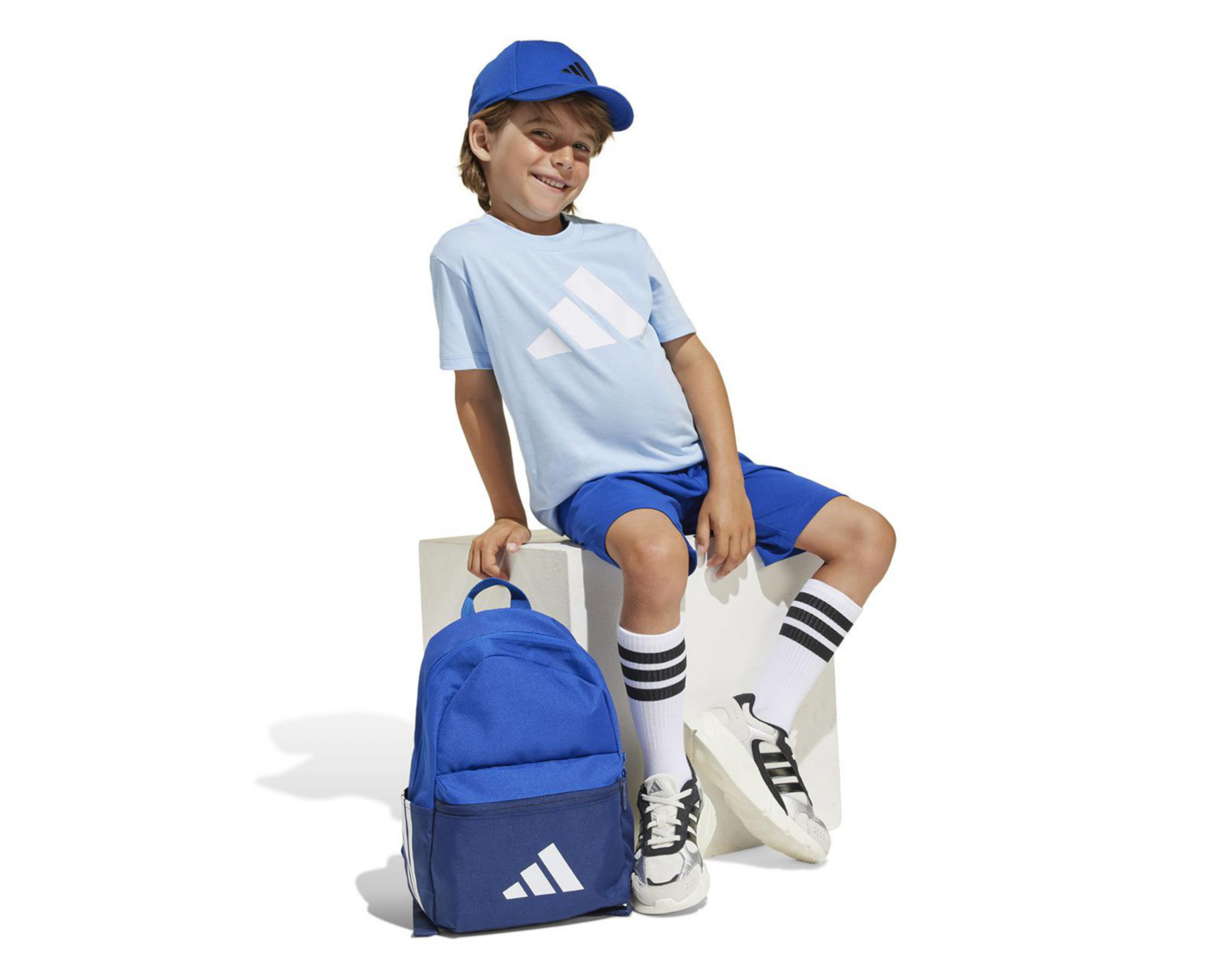 Foto 6 pulgar | Playera y Short Adidas Deportivo para Niño