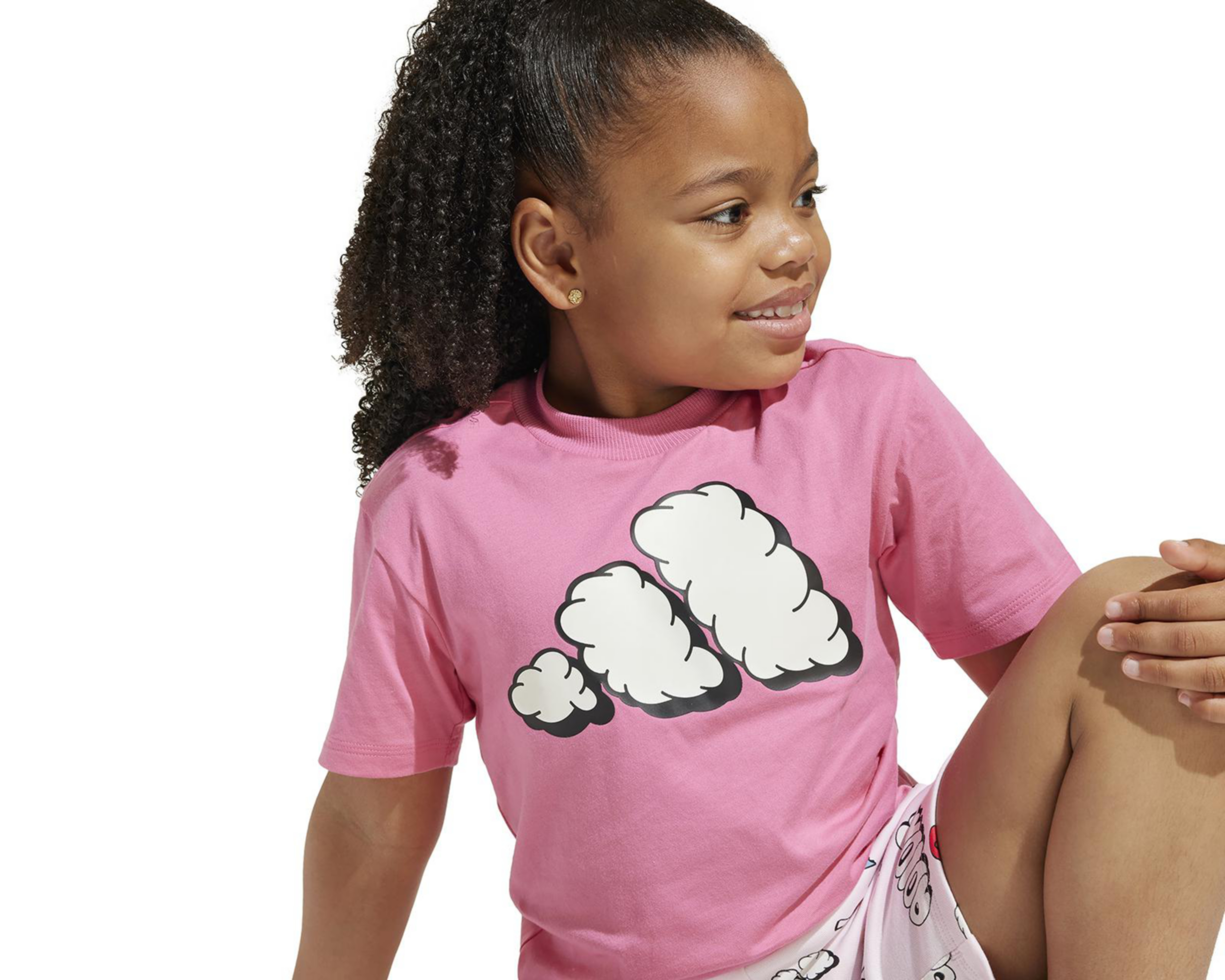 Foto 4 | Conjunto de Short y Playera Adidas para Niña