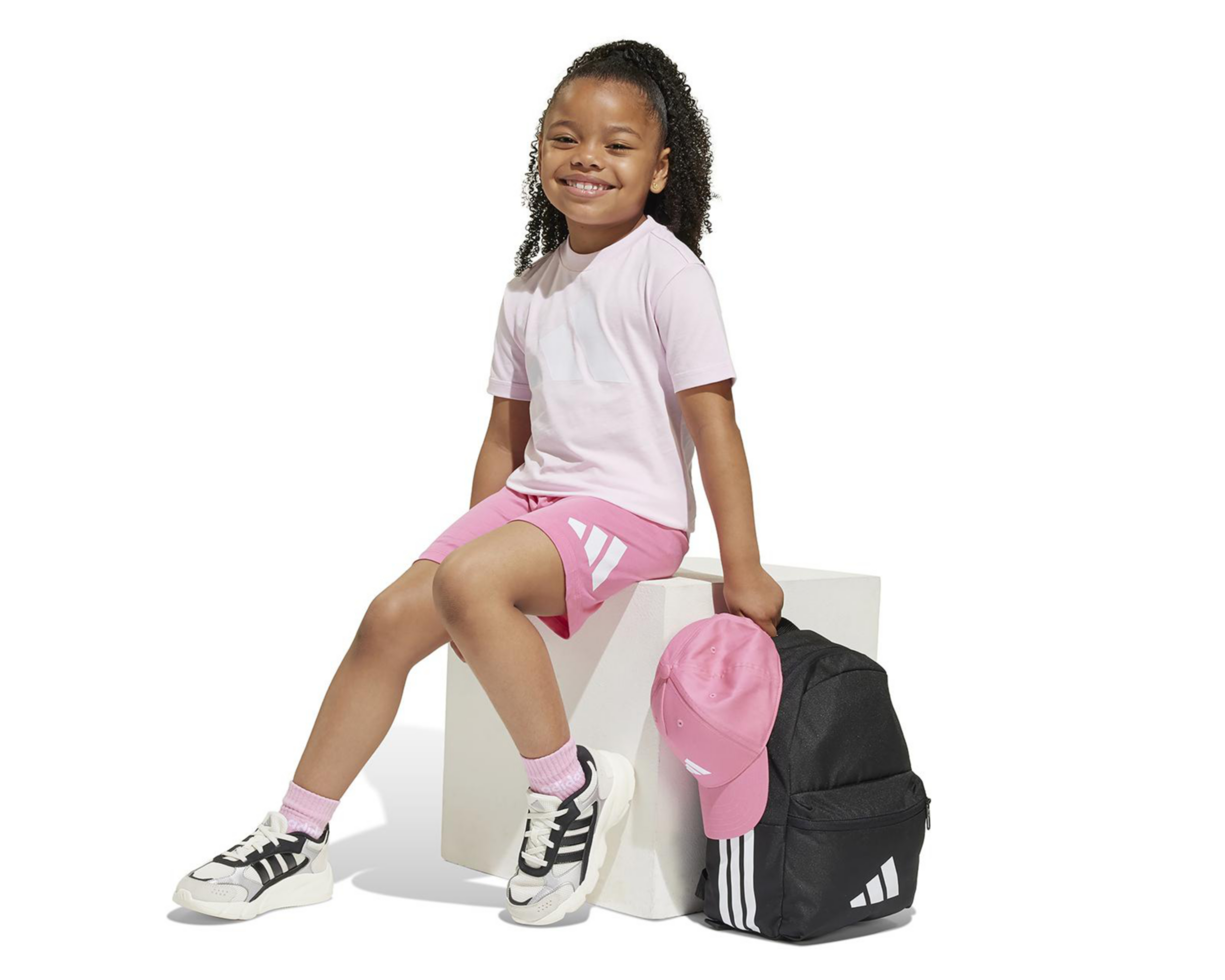 Foto 6 pulgar | Playera y Short Adidas Deportivo para Niña