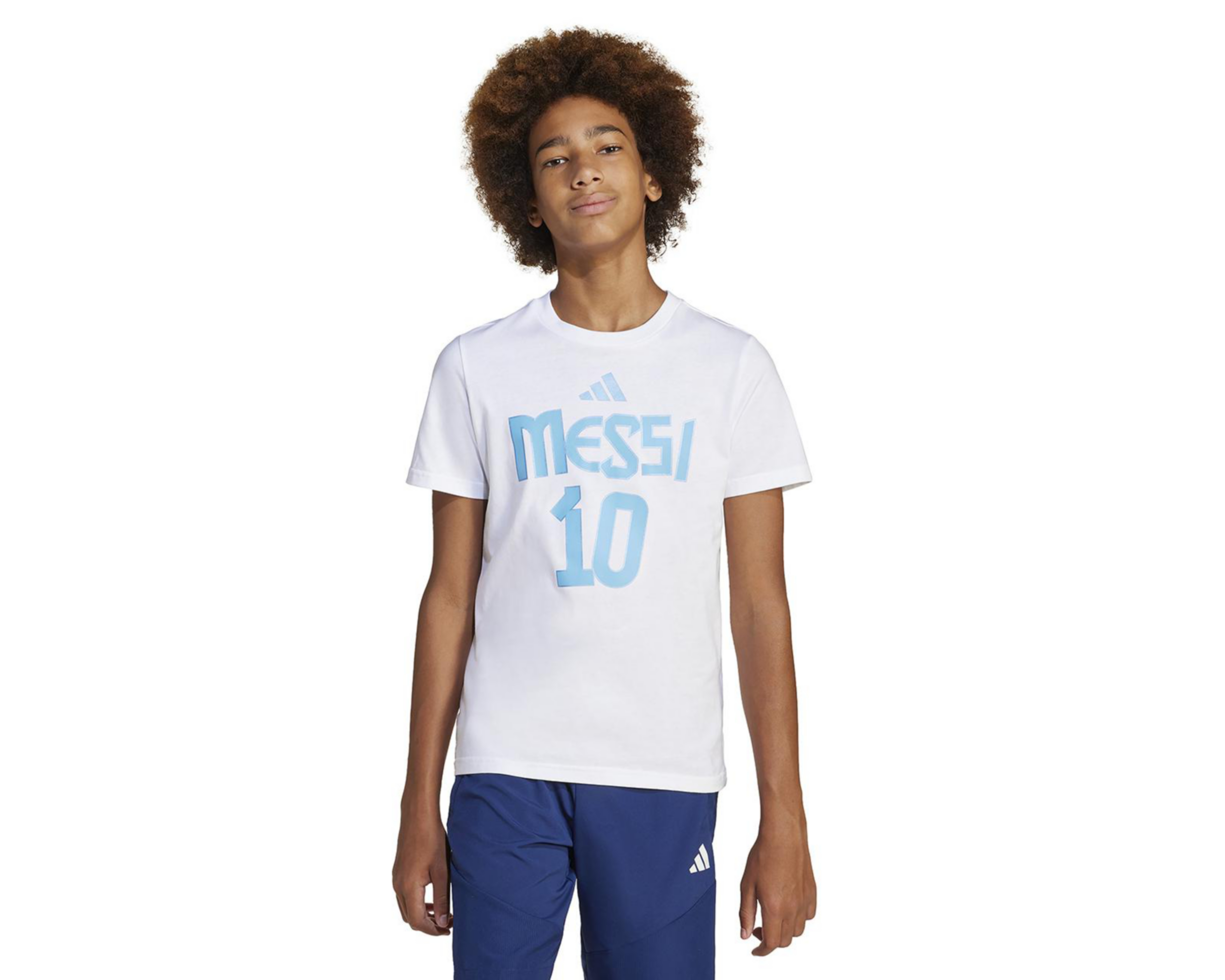 Foto 2 pulgar | Playera Adidas Deportiva para Niño