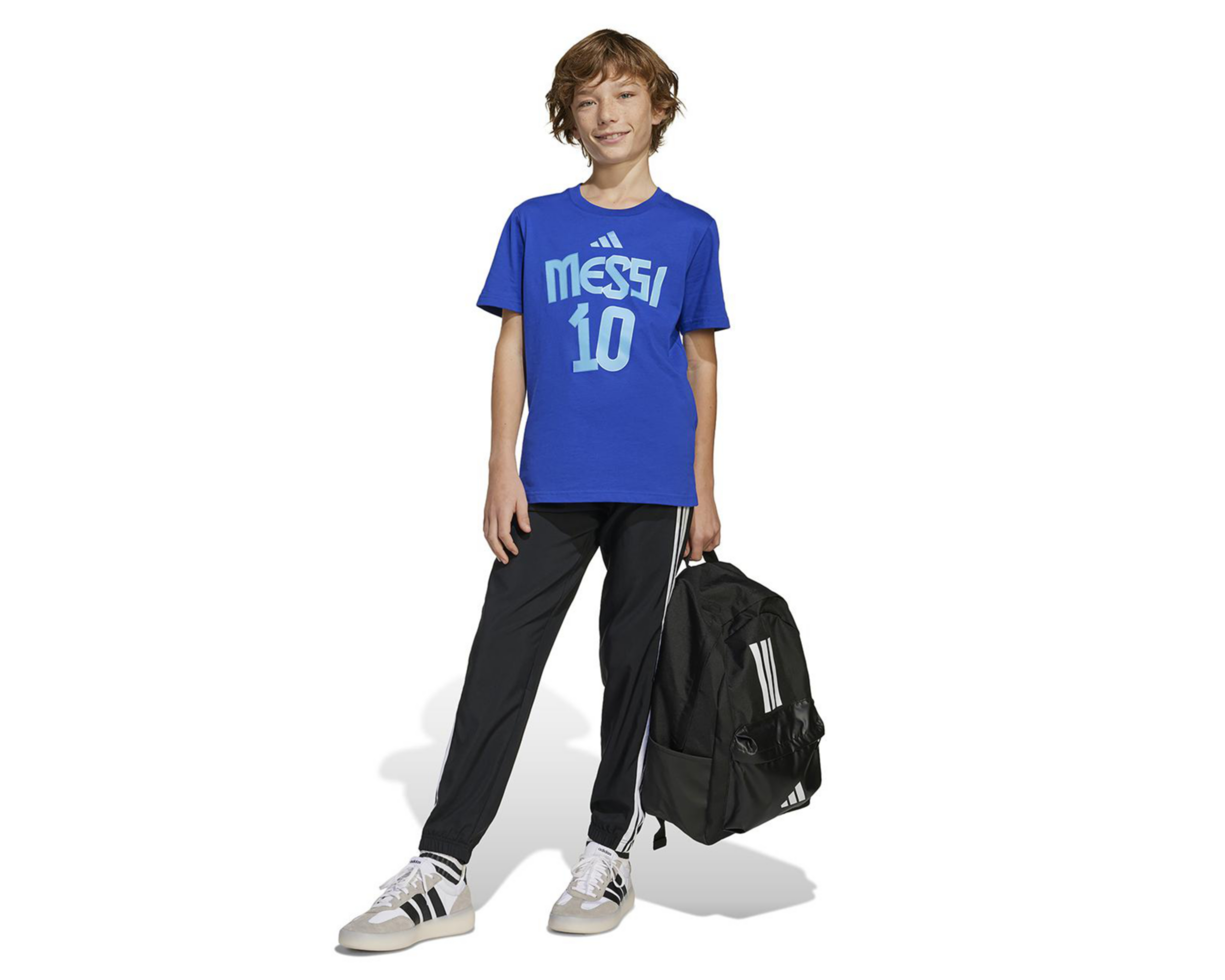 Foto 6 pulgar | Playera Adidas Deportiva para Niño