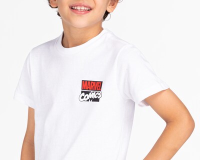 Foto 3 | Playera Marvel Avengers Manga Corta Estampada para Niño