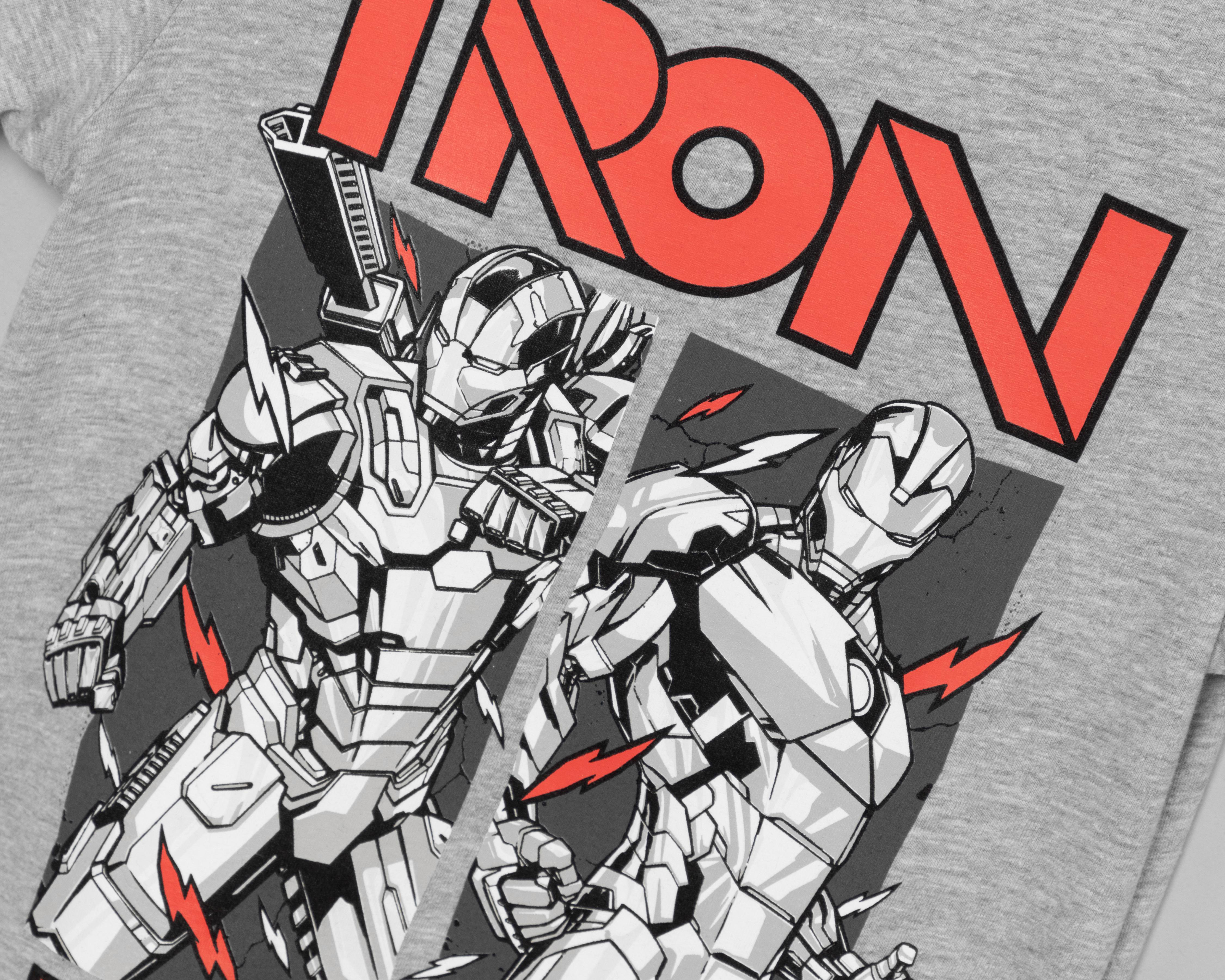 Foto 4 pulgar | Playera Iron Man Marvel Avengers para Niño
