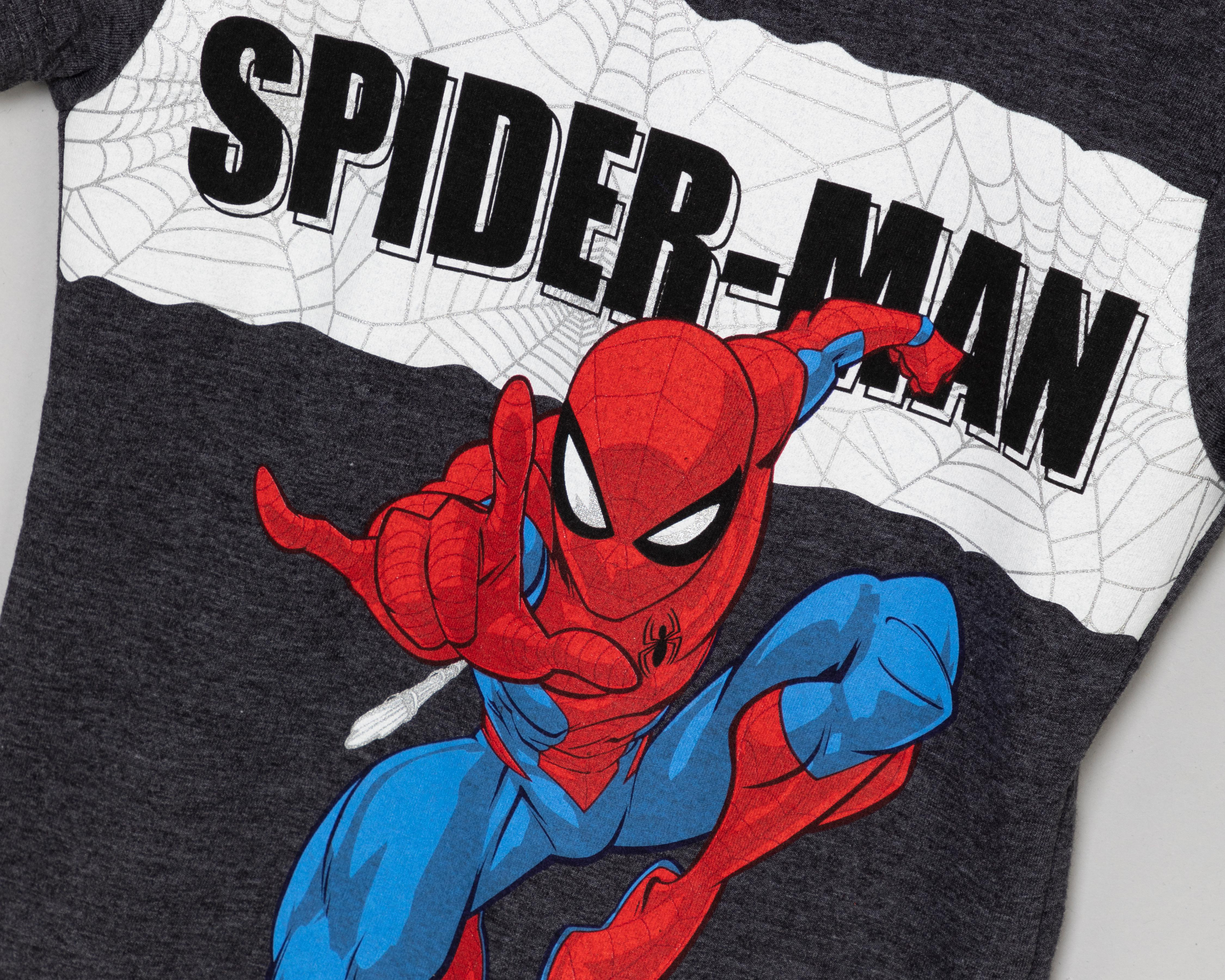 Foto 3 | Playera Spider-Man Marvel Avengers para Niño