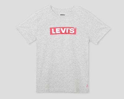 Foto 1 | Playera Cuello Redondo Gris Levi's para Niño