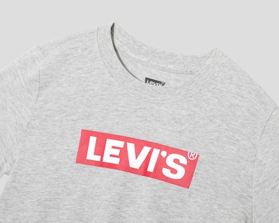 Foto 3 | Playera Cuello Redondo Gris Levi's para Niño