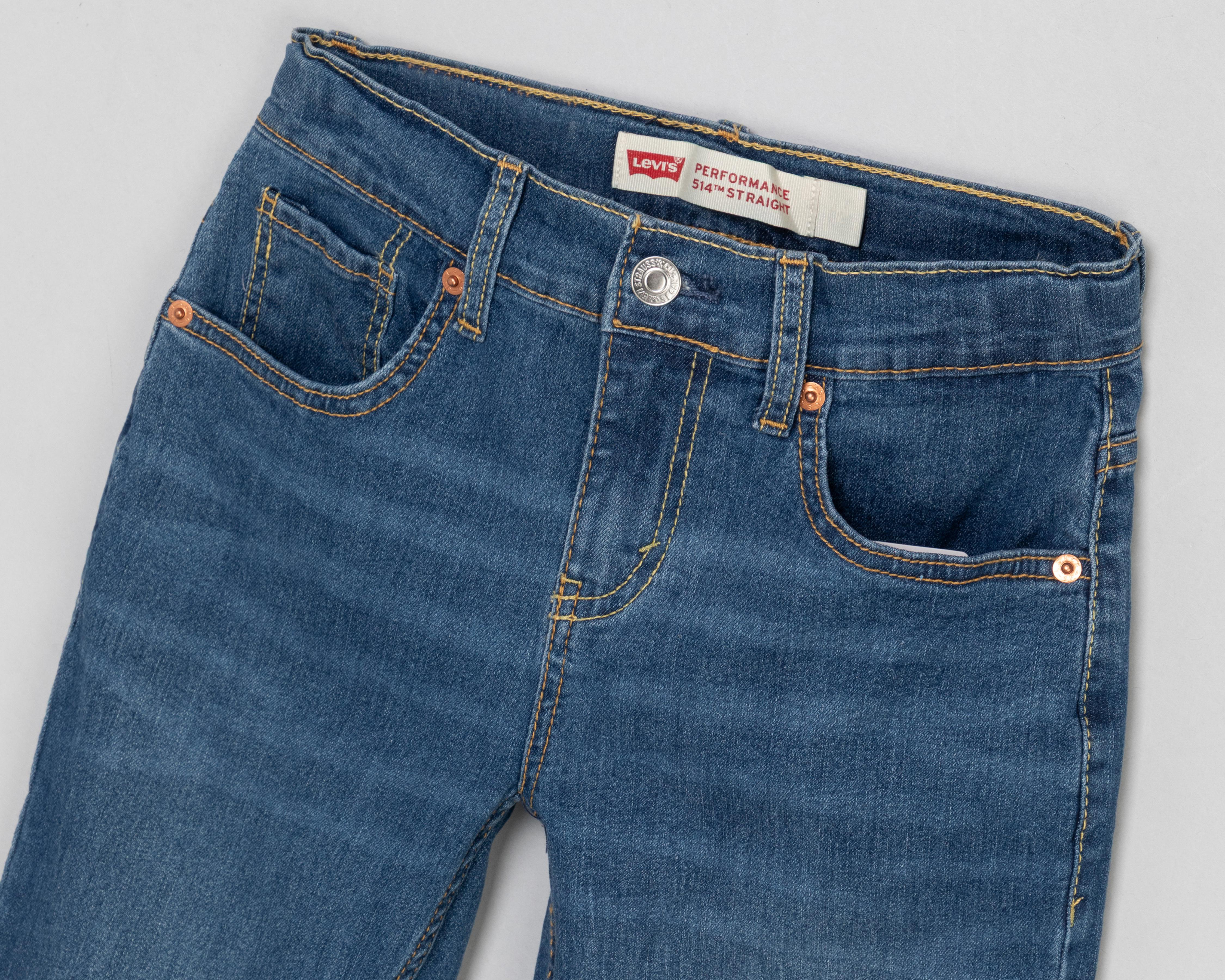 Foto 4 pulgar | Pantalón Levi's 514 Regular para Niño