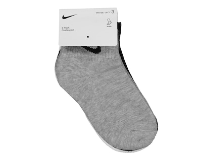 Foto 3 | Calcetas Deportivas Nike para Niño 3 Pares