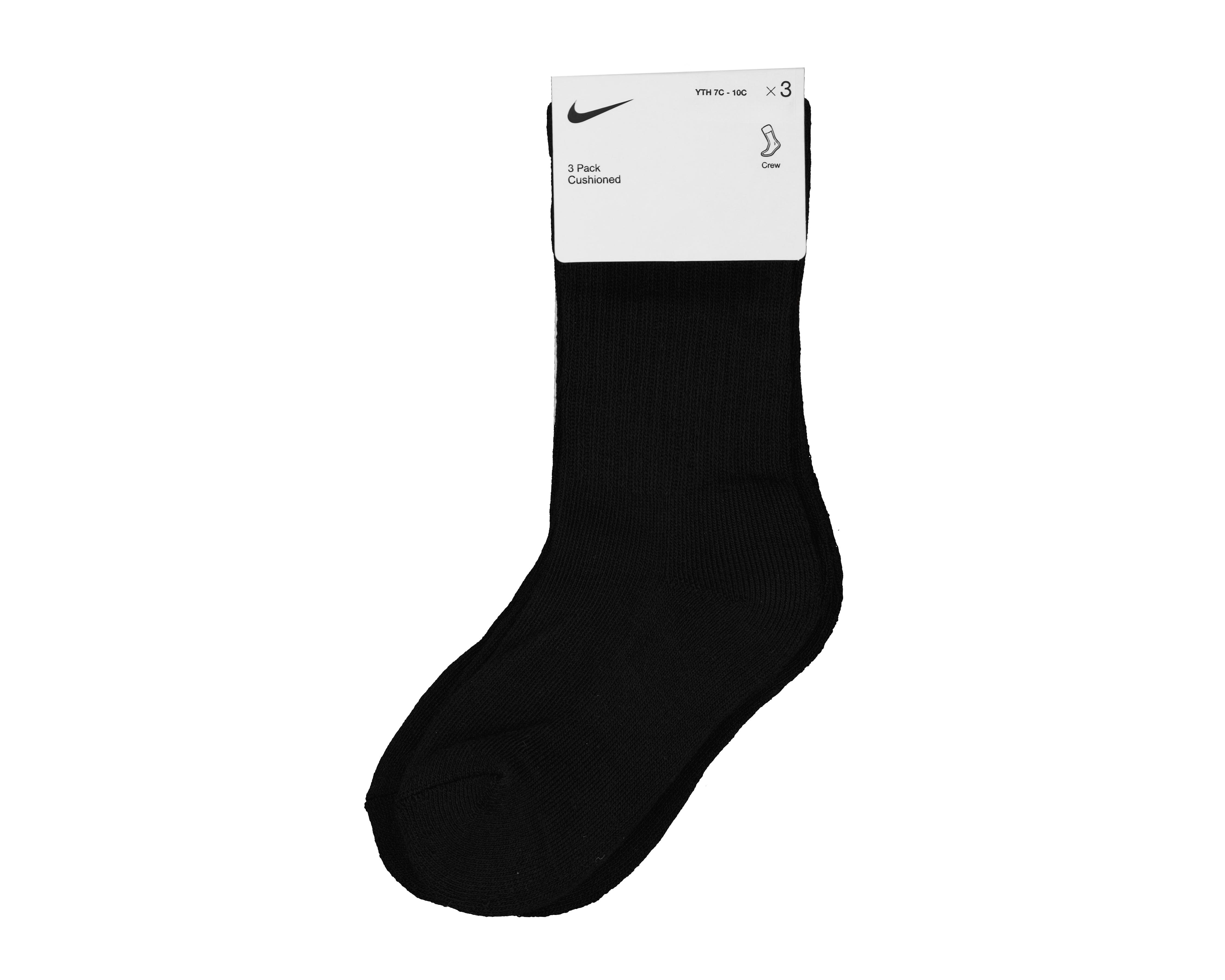 Foto 4 pulgar | Calcetas Largas Deportivas Nike para Niño 3 Pares