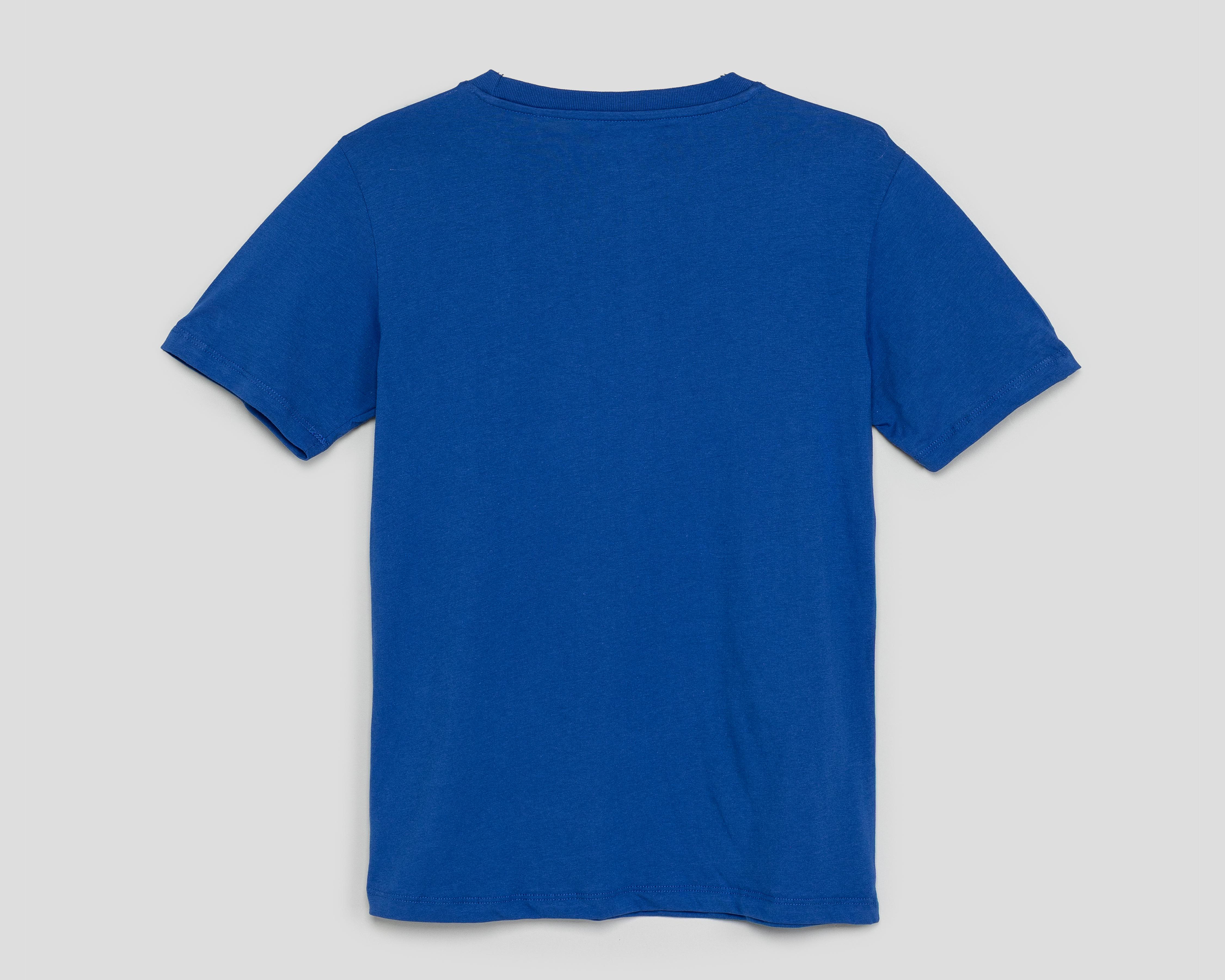 Foto 3 pulgar | Playera de Cuello Redondo Azul Champion Juvenil